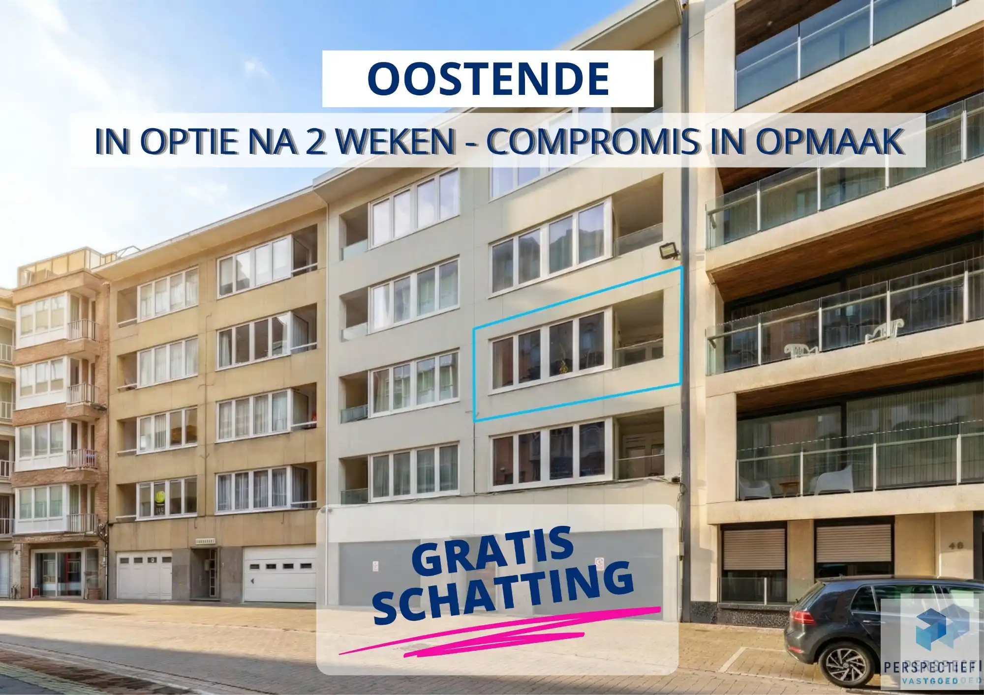 IN OPTIE NA 2 WEKEN - COMPROMIS IN OPMAAK! | Goed gelegen ruim vernieuwd 2 slaapkamer appartement met grote berging en autostaanplaats foto {{pictureIndex}}