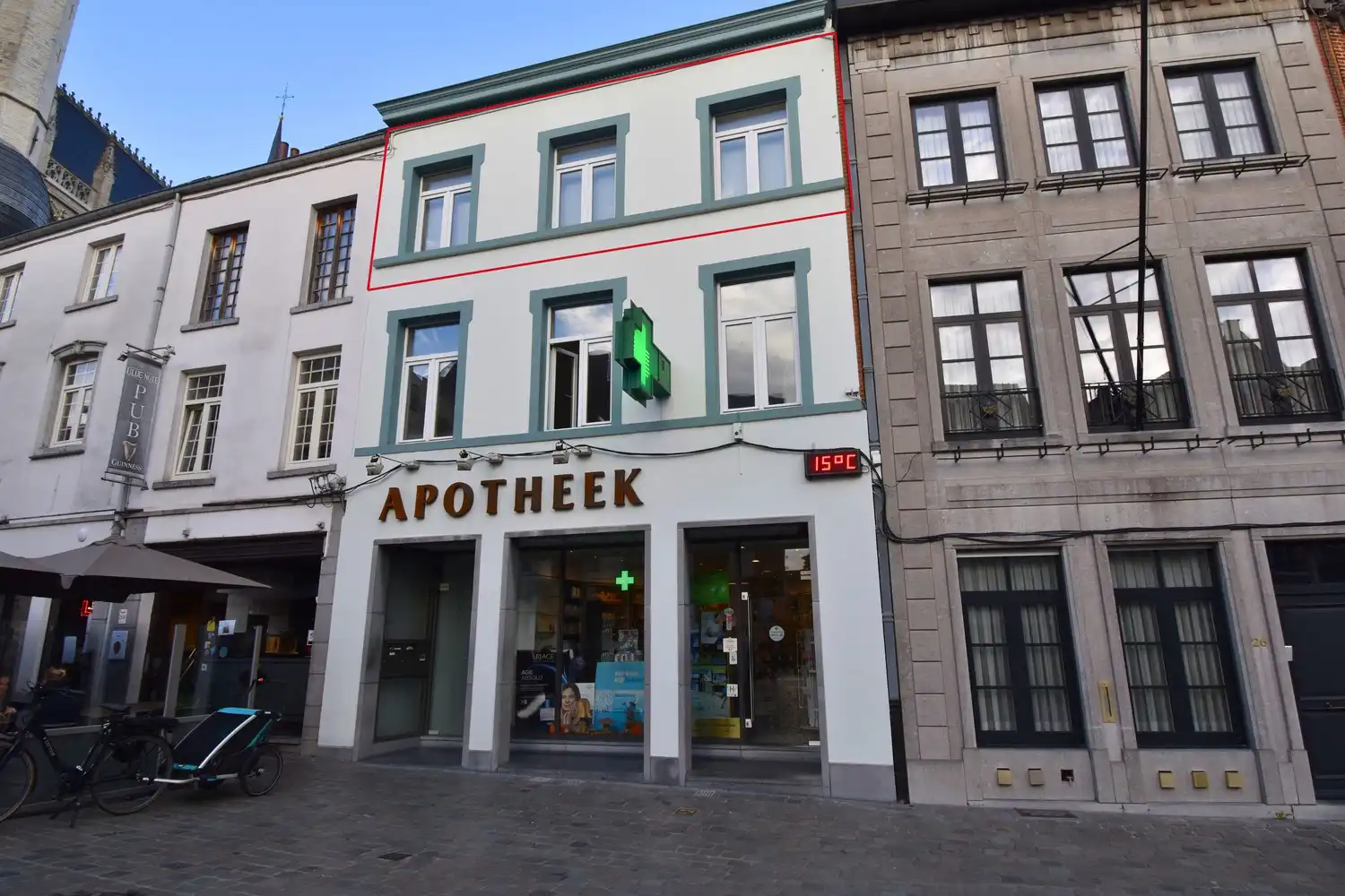 Appartement 1-slaapkamer te huur in centrum Halle foto {{pictureIndex}}