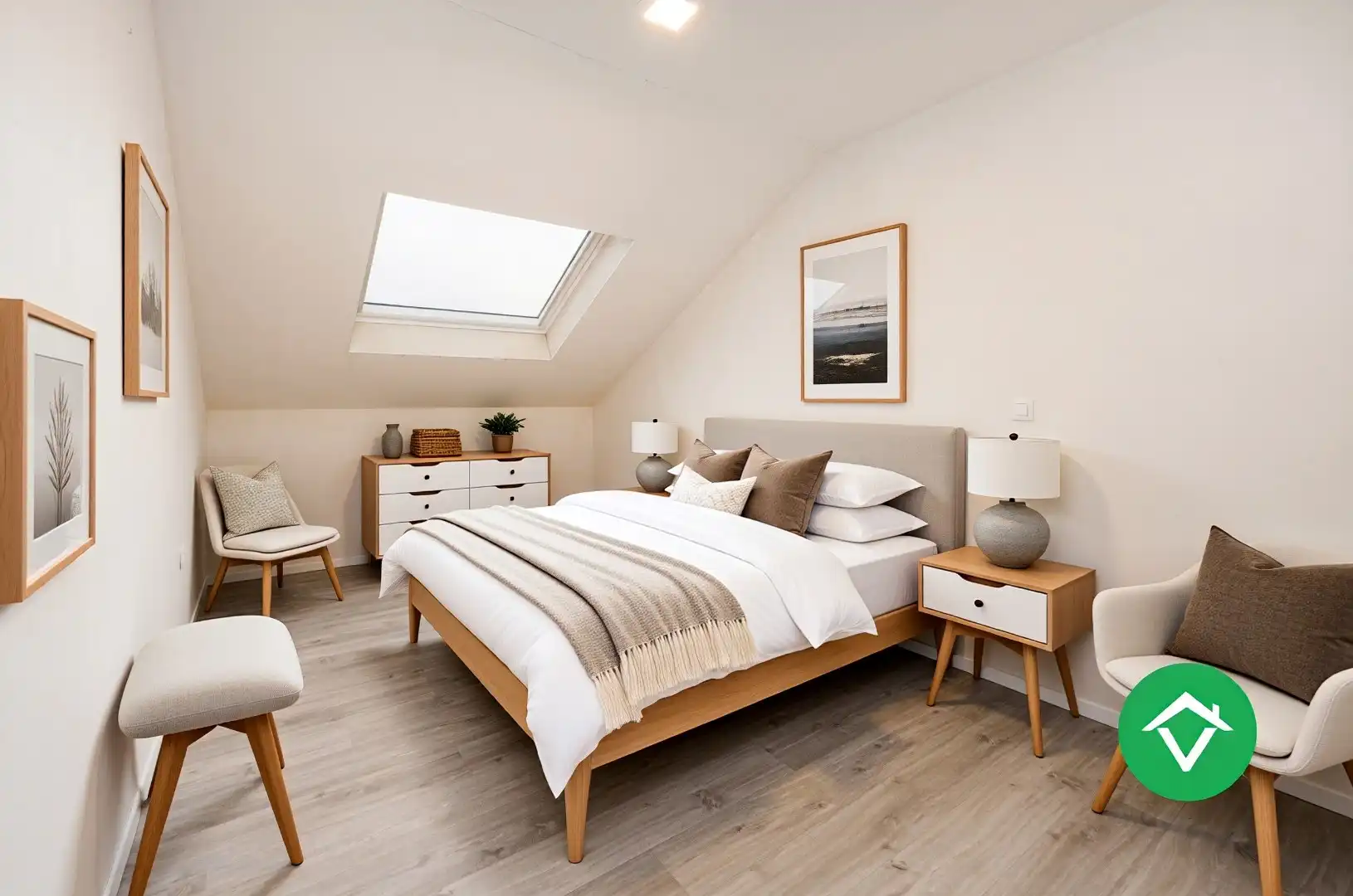 Instapklare energiezuinige woning (2018) met garage en tuin in Zevekote foto 14