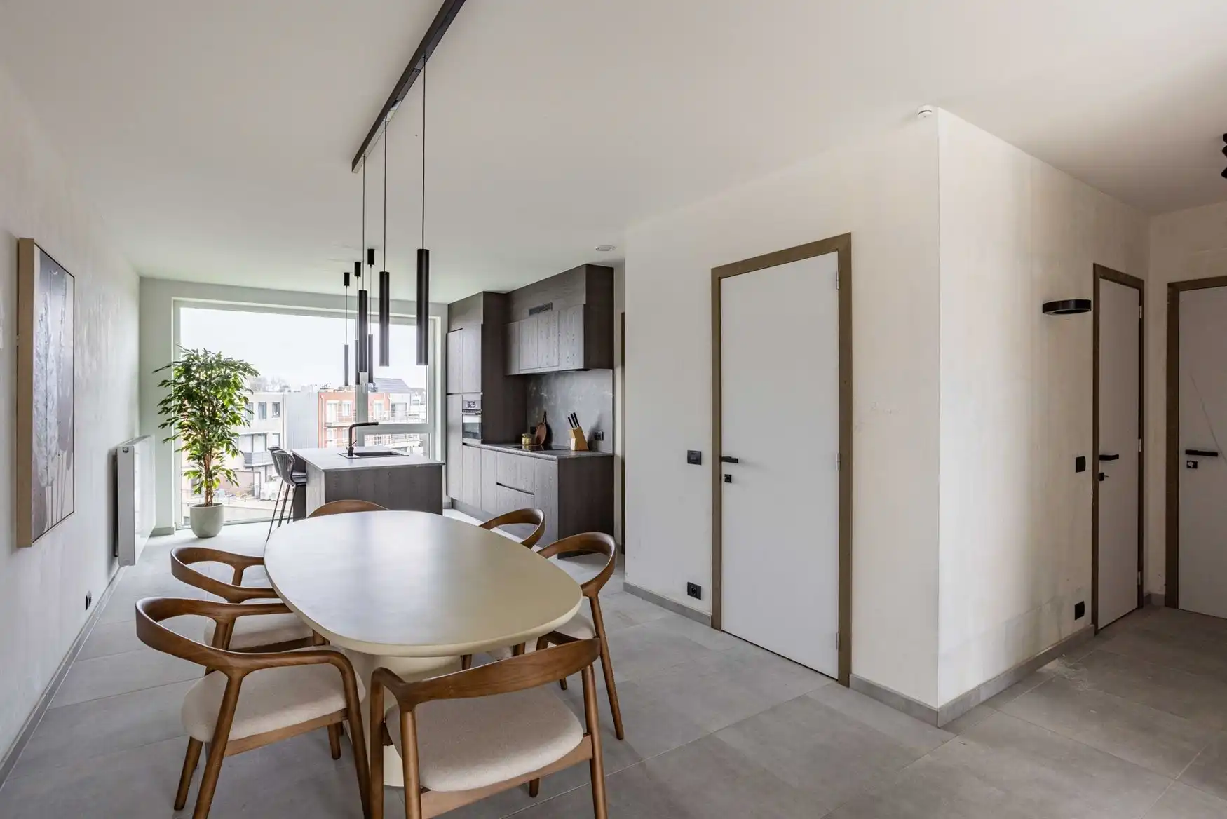 Instapklaar penthouse met terras aan Louisapark in Eeklo foto 2