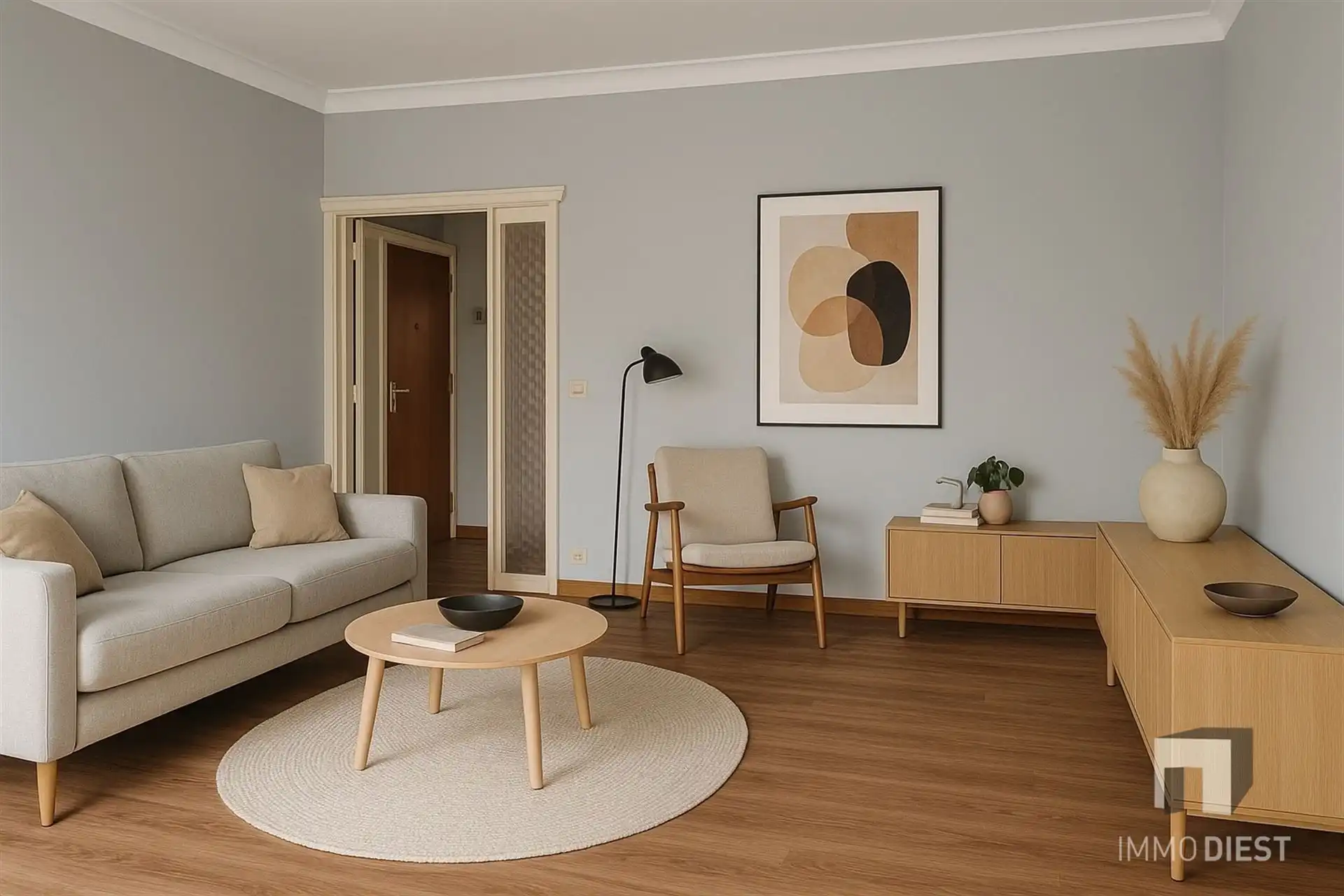 Degelijk appartement centrum Diest - ruime slaapkamer foto 7