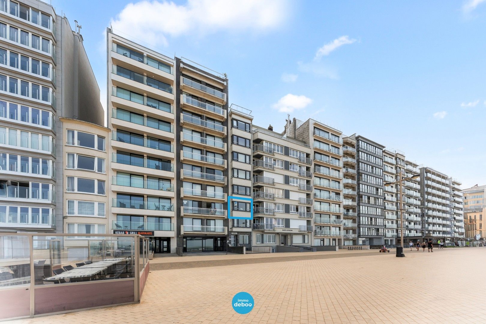 Instapklaar appartement met prachtig frontaal zeezicht foto 13