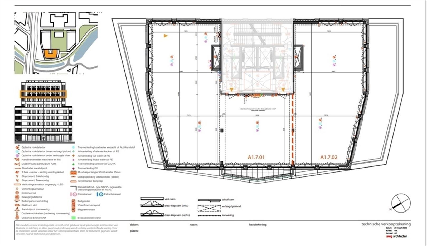 Nieuwbouwkantoren nabij het Gentse stadscentrum Keizerpoort tussen 192m² en 575m² foto 18