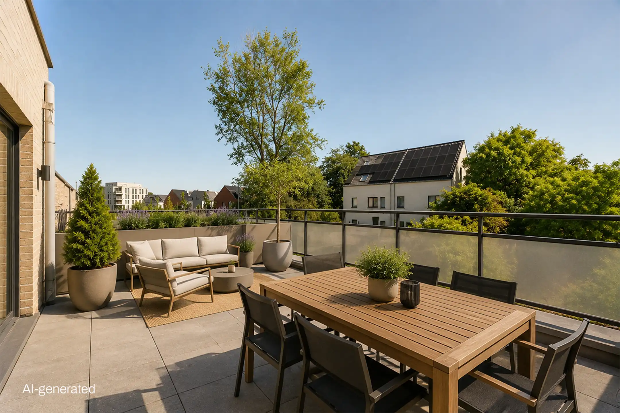 Verzorgd appartement met terras te Lier foto 11
