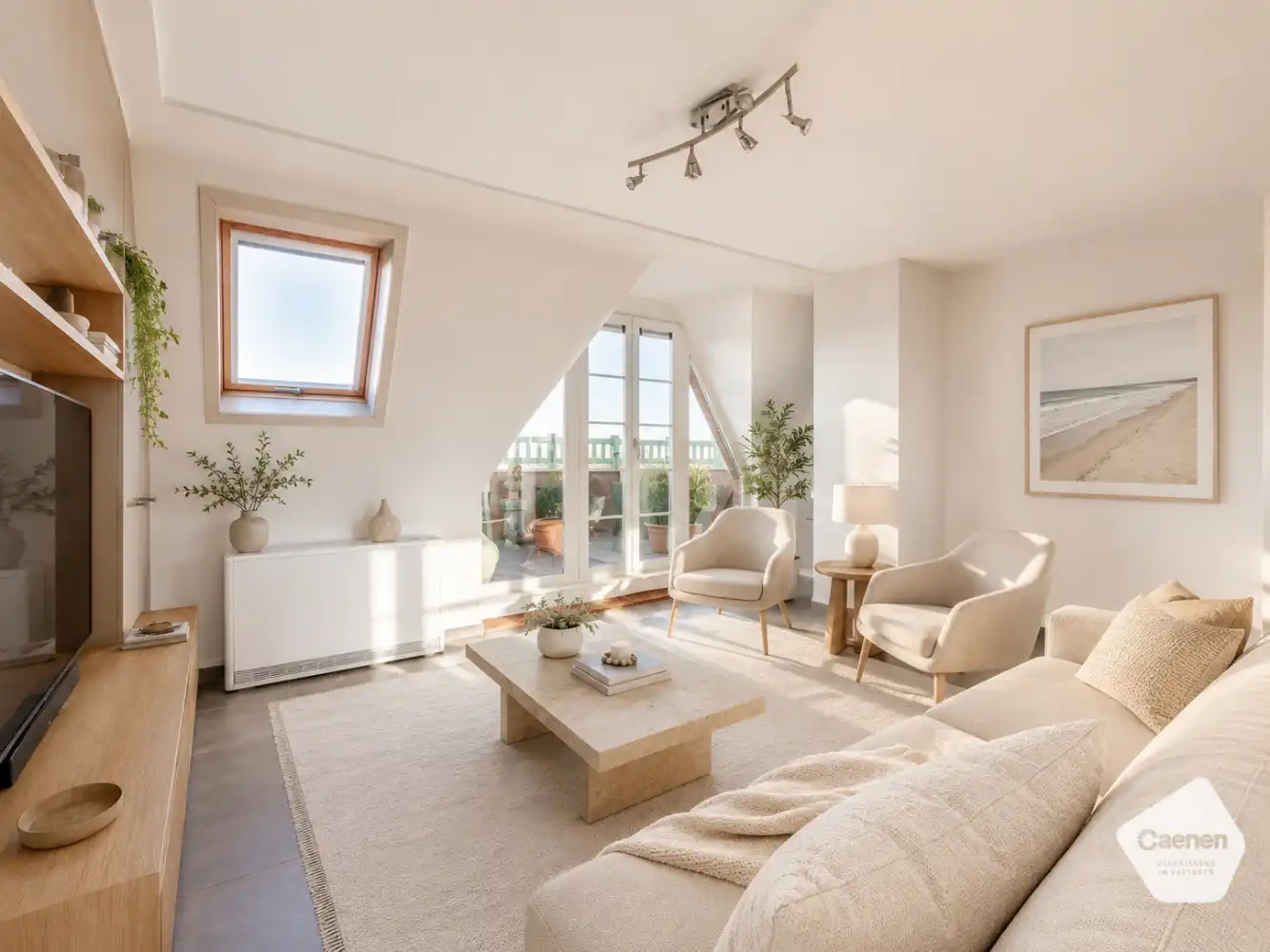 Fantastische penthouse met 3 slaapkamers en mooi, open zicht foto 3