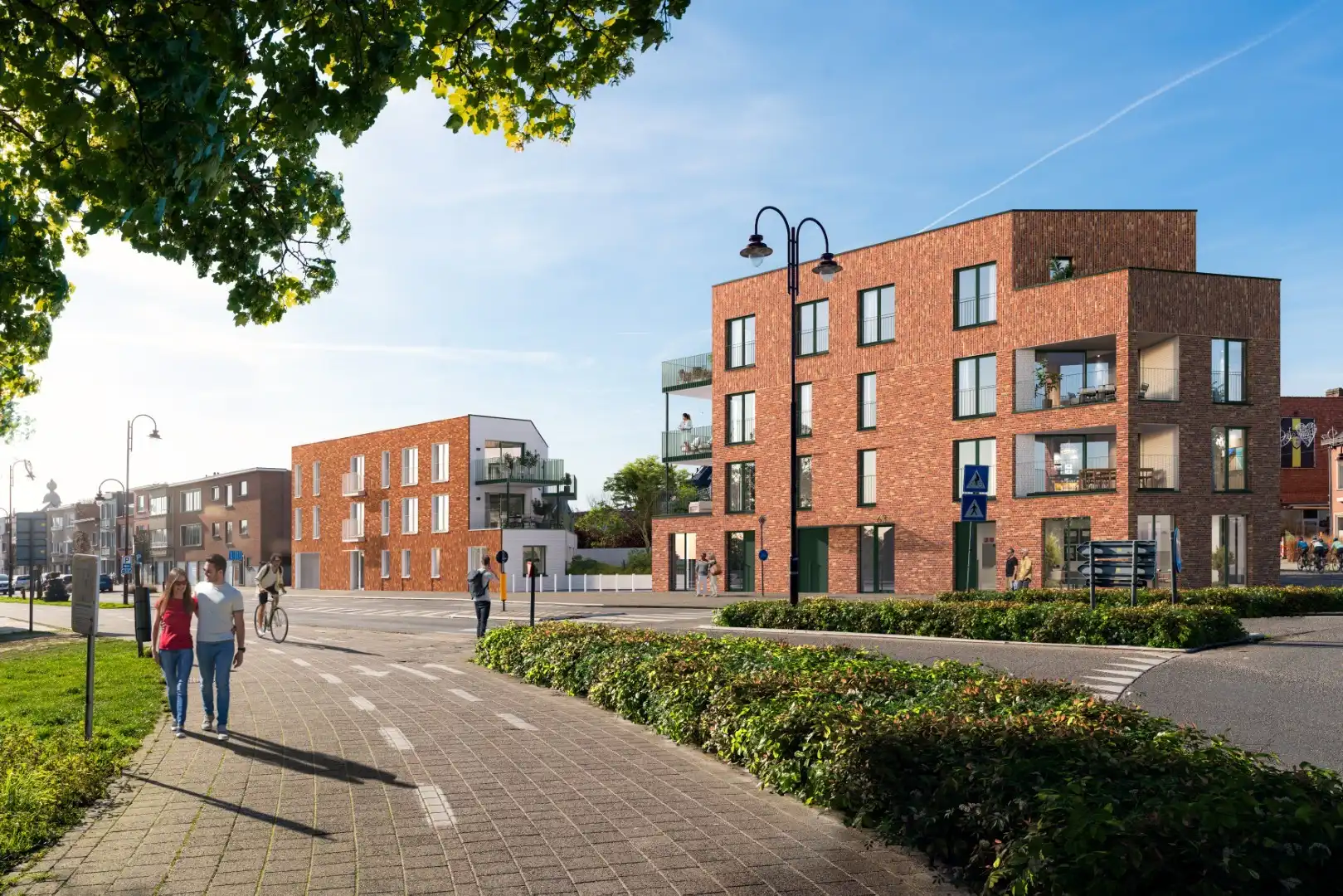 2-slpk app. met terras & zicht op groene binnentuin foto 6