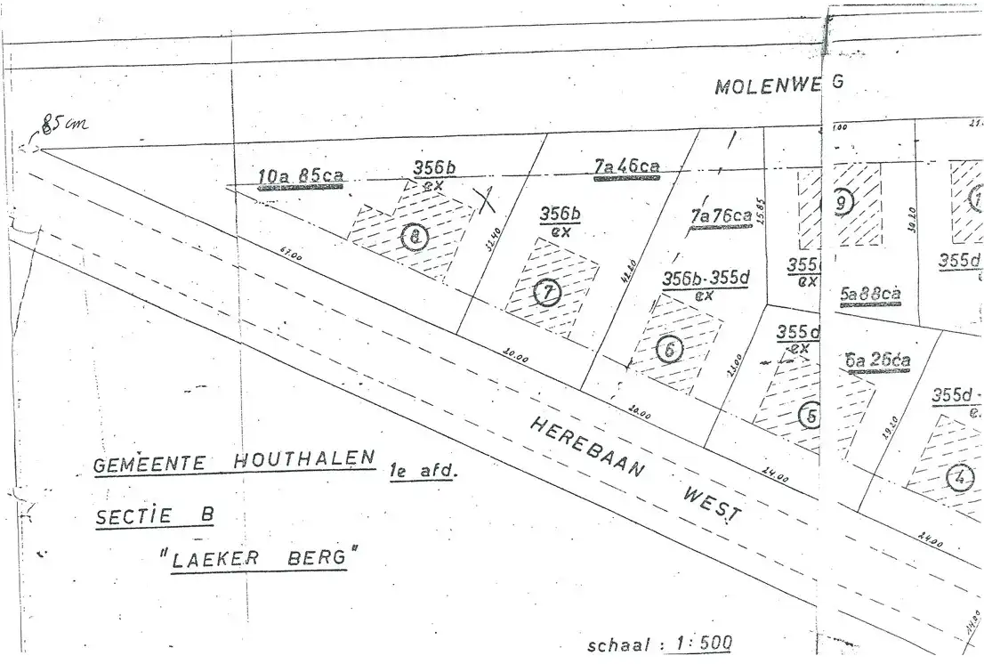 Uitstekend gelegen bouwgrond OB 10a 85ca foto 8