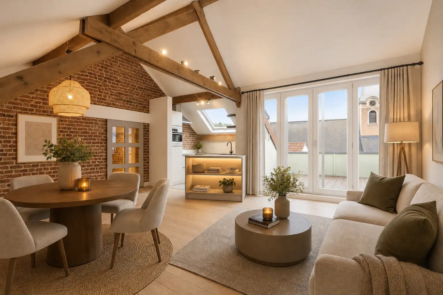 GERENOVEERD DUPLEXAPPARTEMENT MET KARAKTER foto 18