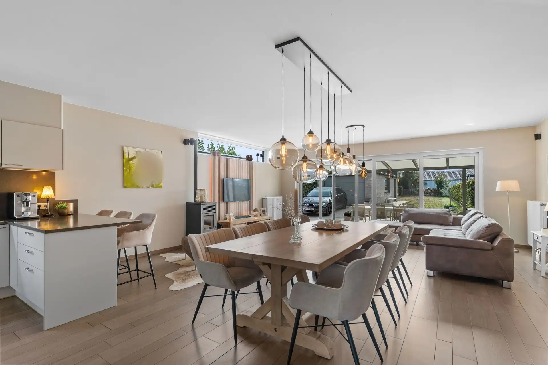 Prachtige moderne halfopen bebouwing, op perceel van 668m², op zeer centrale locatie te Moerzeke (Hamme) foto 3