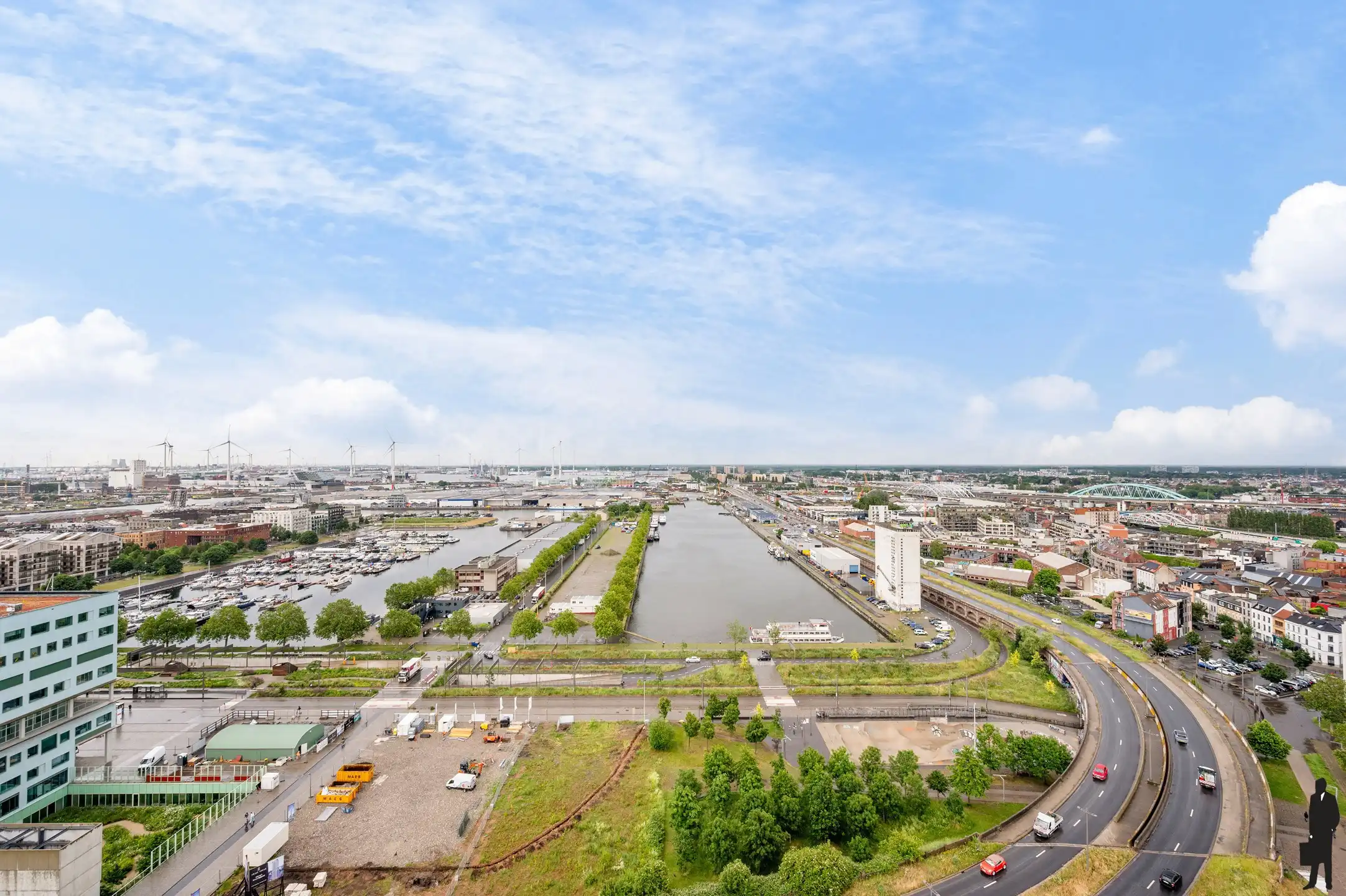Wonen boven Antwerpen – Exclusief Panorama op de 19e verdieping foto 7