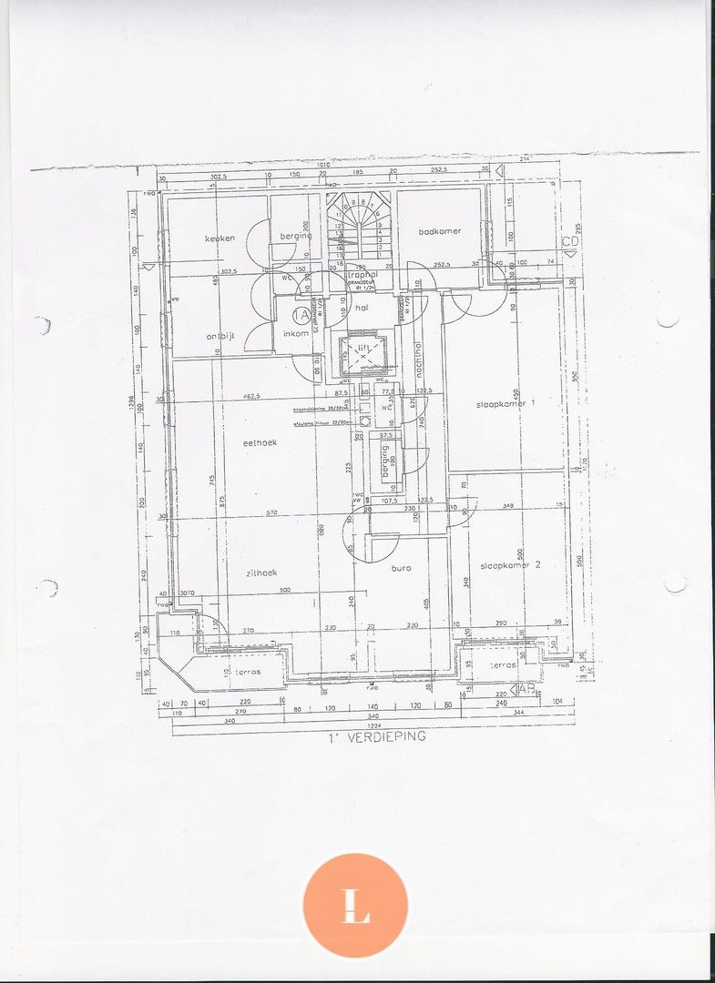 centraal gelegen appartement met een bewoonbare opp van 175m² foto 16