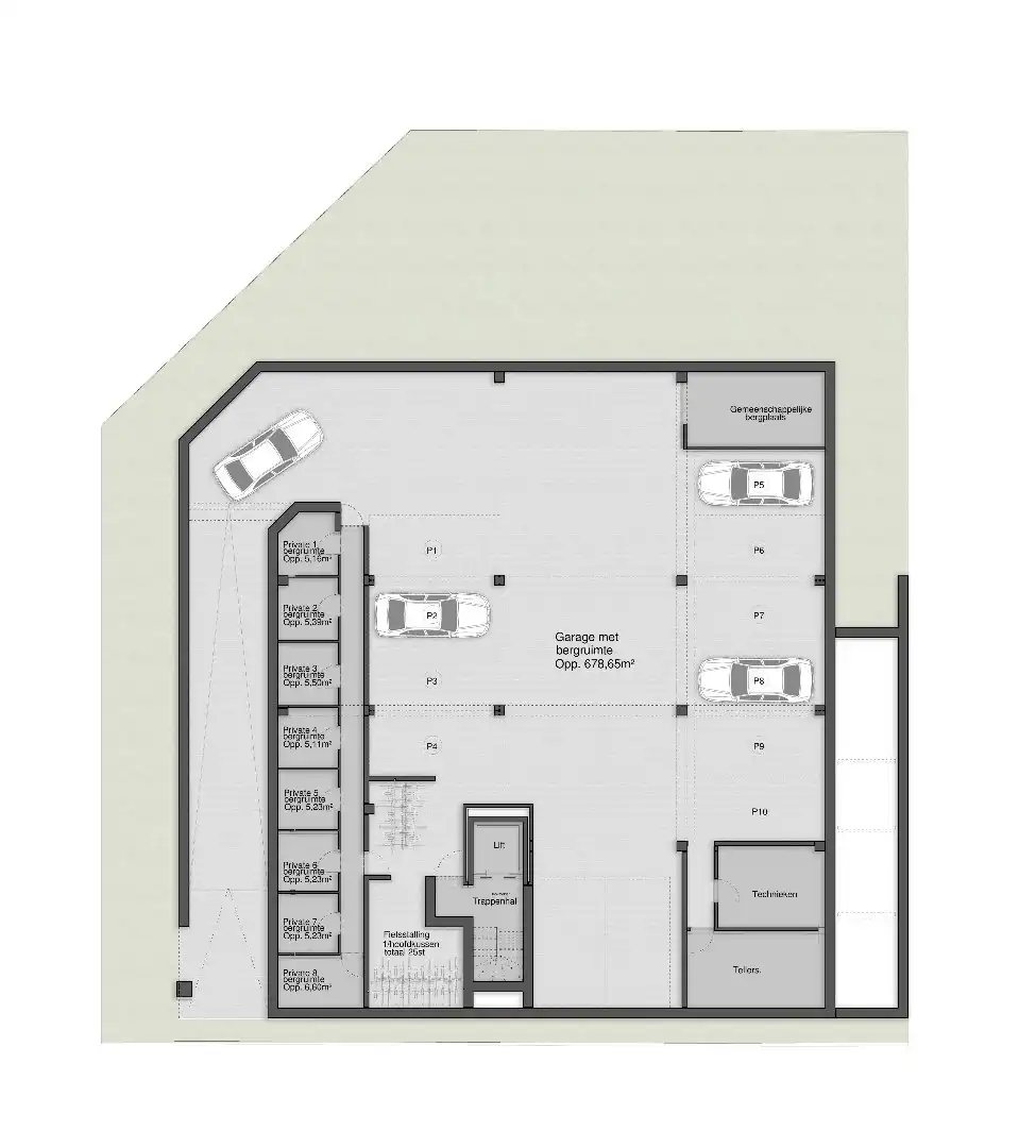 Stijlvol nieuwbouw gelijkvloersappartement met 2 slaapkamers en privé tuin foto 23