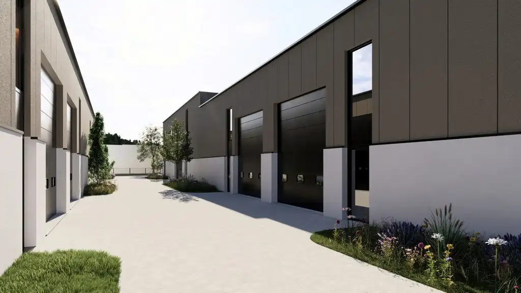Nieuwbouw KMO-unit te koop in Bizzpark Doornzele foto 25