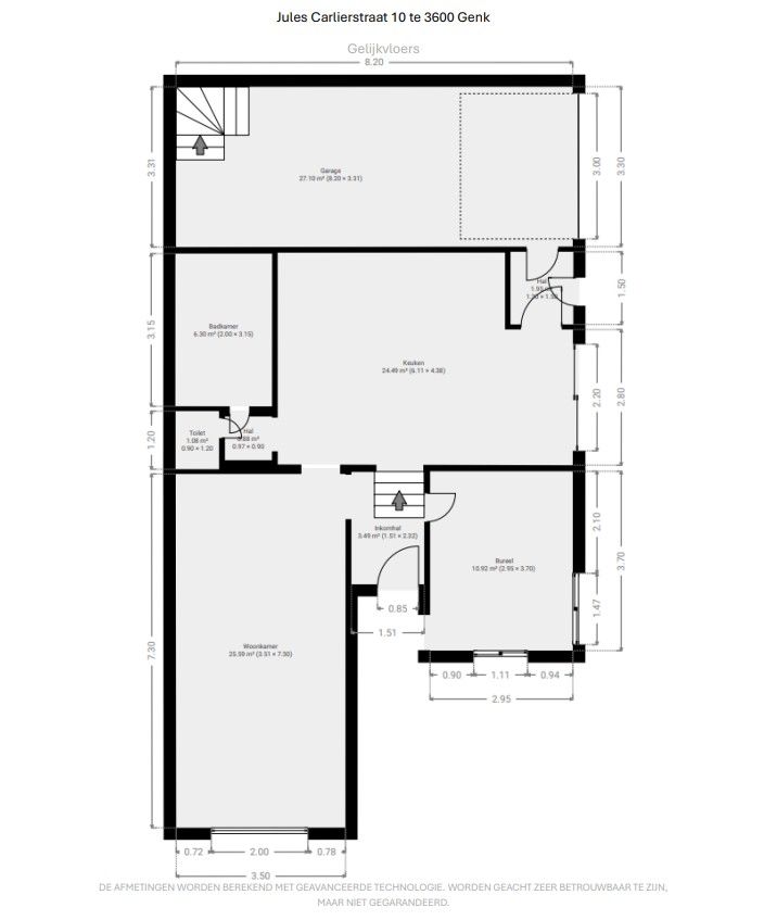 RUIME GEZINSWONING (H.O.B) MET TUIN EN TERRAS foto 17