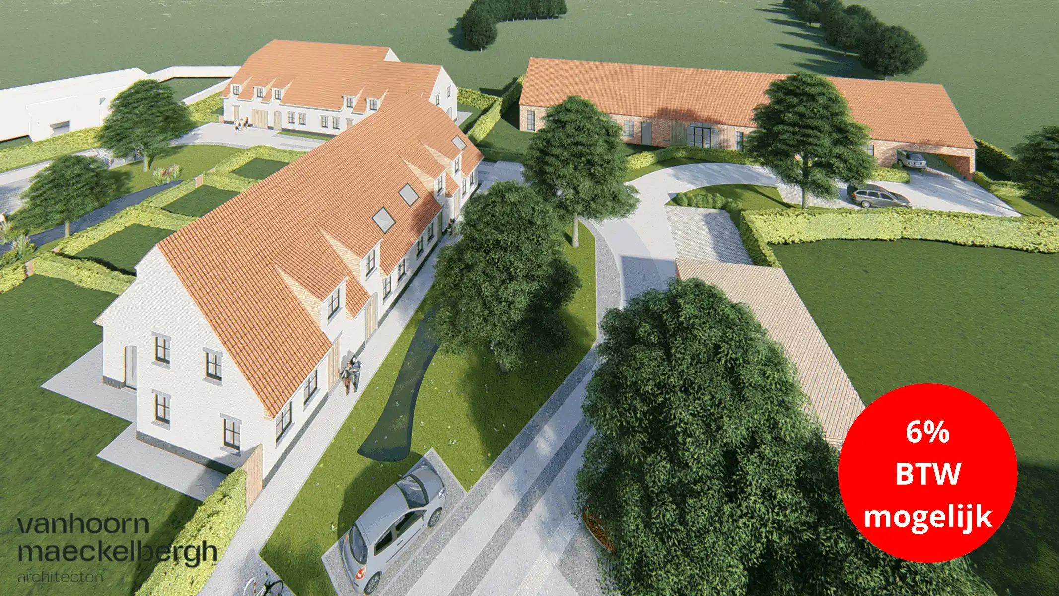 Landelijk gelegen woonproject te Torhout - 6% BTW MOGELIJK* foto {{pictureIndex}}