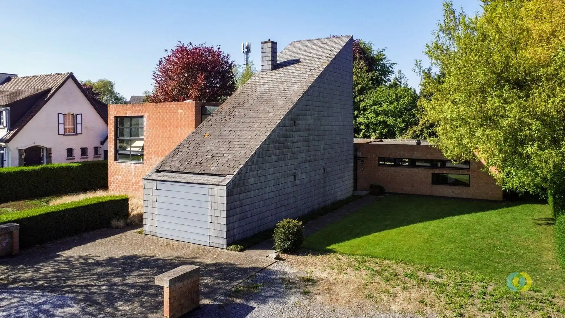Gelijkvloers wonen in een unieke architectenwoning te Grimbergen foto 22