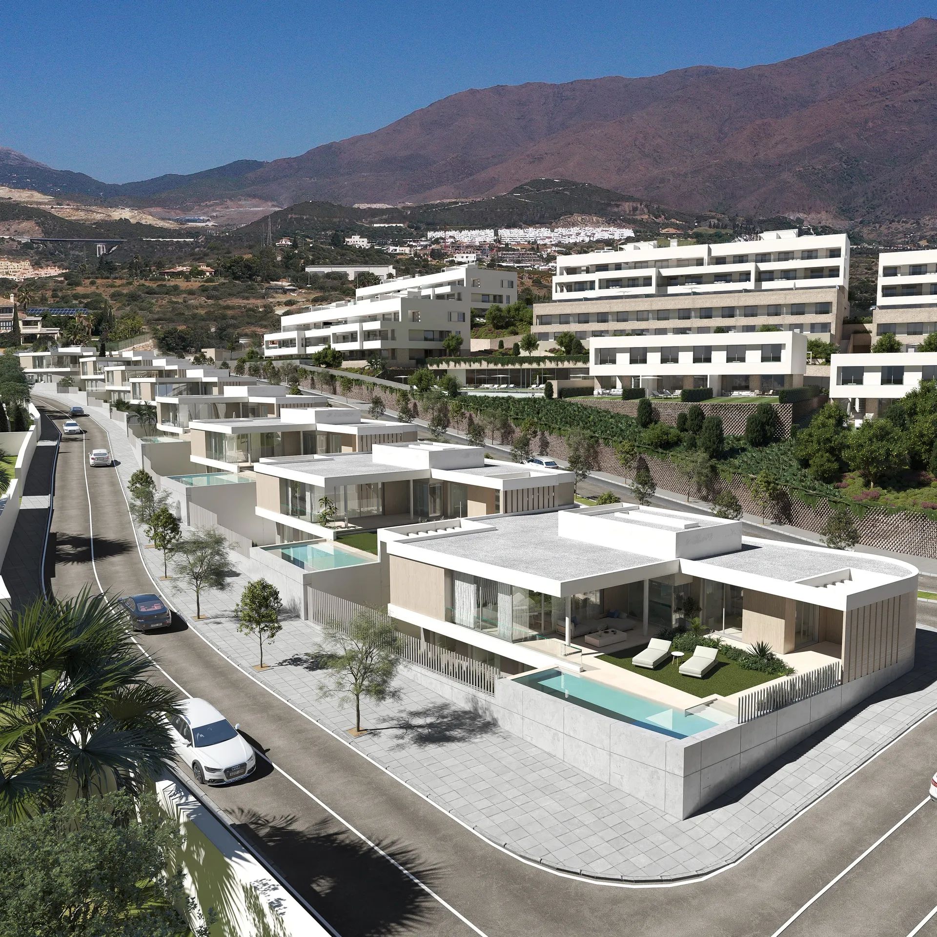 Unieke luxe villa's aan de Costa del Sol: luxe, privacy en panoramisch zicht nabij het strand foto 1