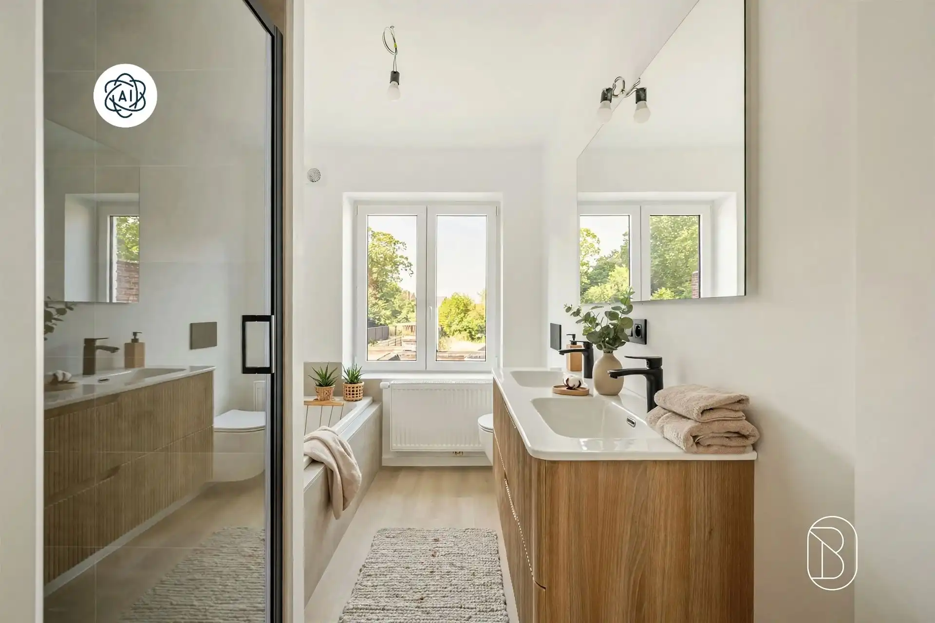 Charmant gerenoveerde woning met grote aangename tuin en handige oprit. foto 17