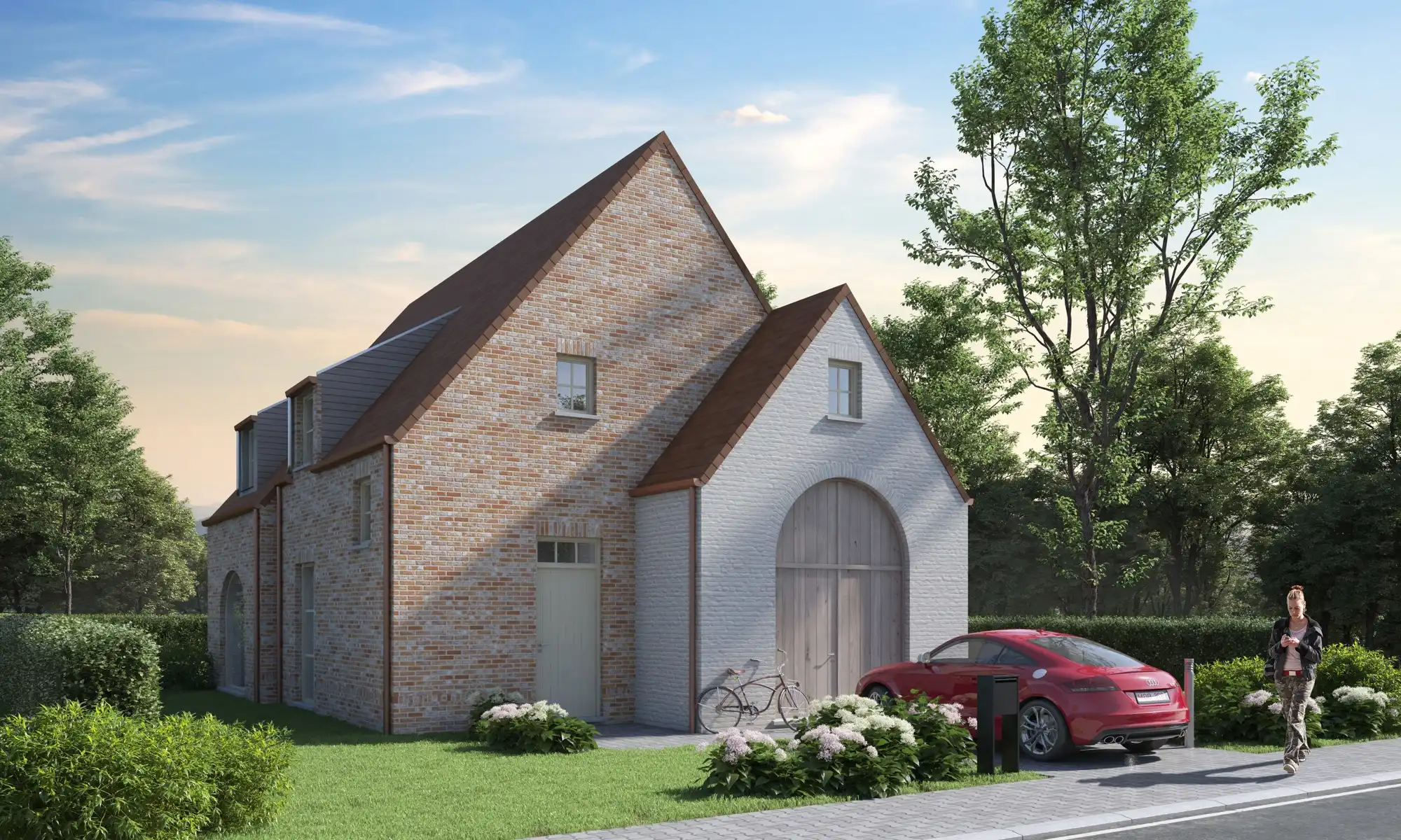 Nieuwbouwwoning foto {{pictureIndex}}