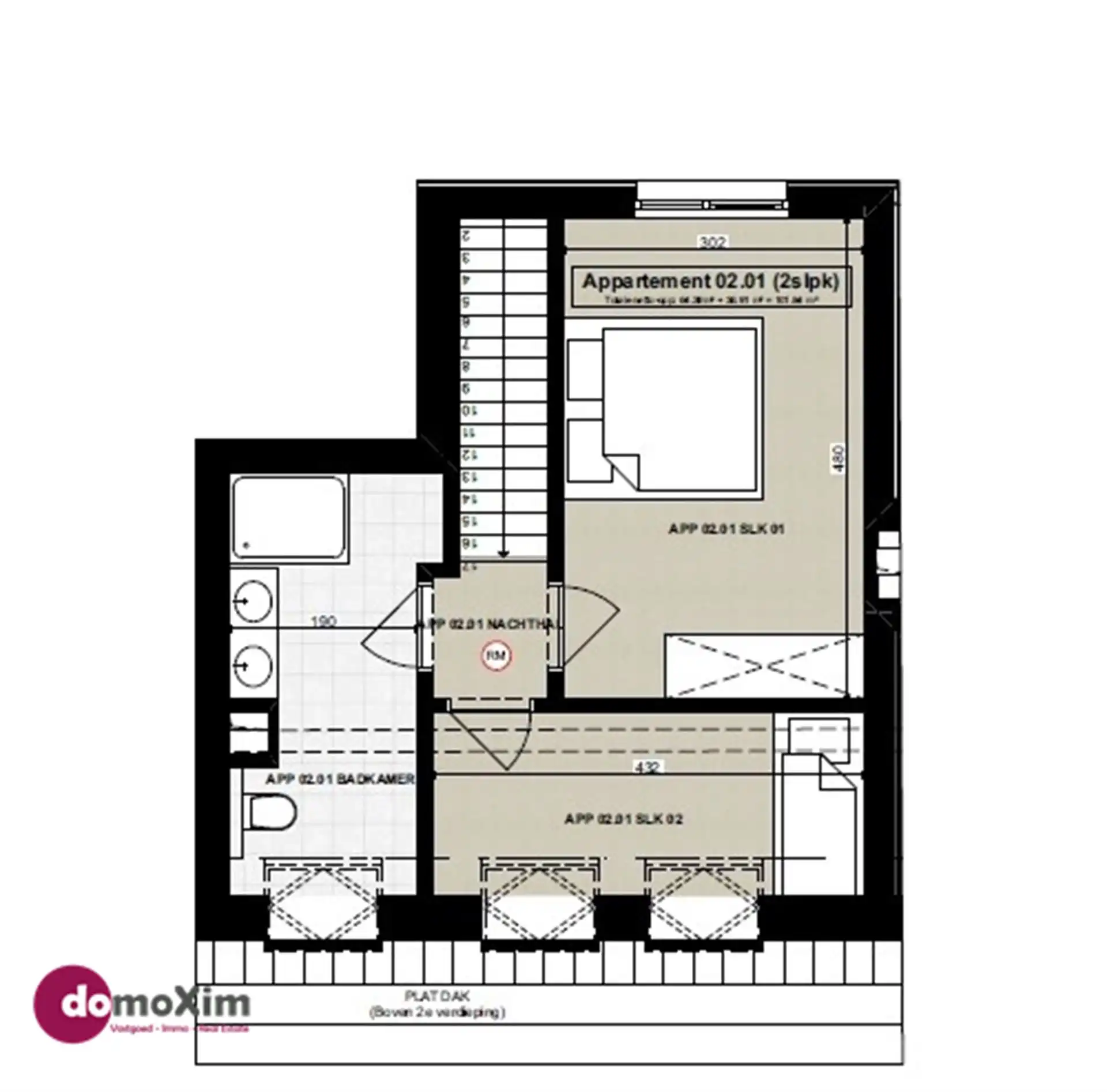 Ruime, lichtrijke duplex met zonneterras in Sidelake Five foto 7
