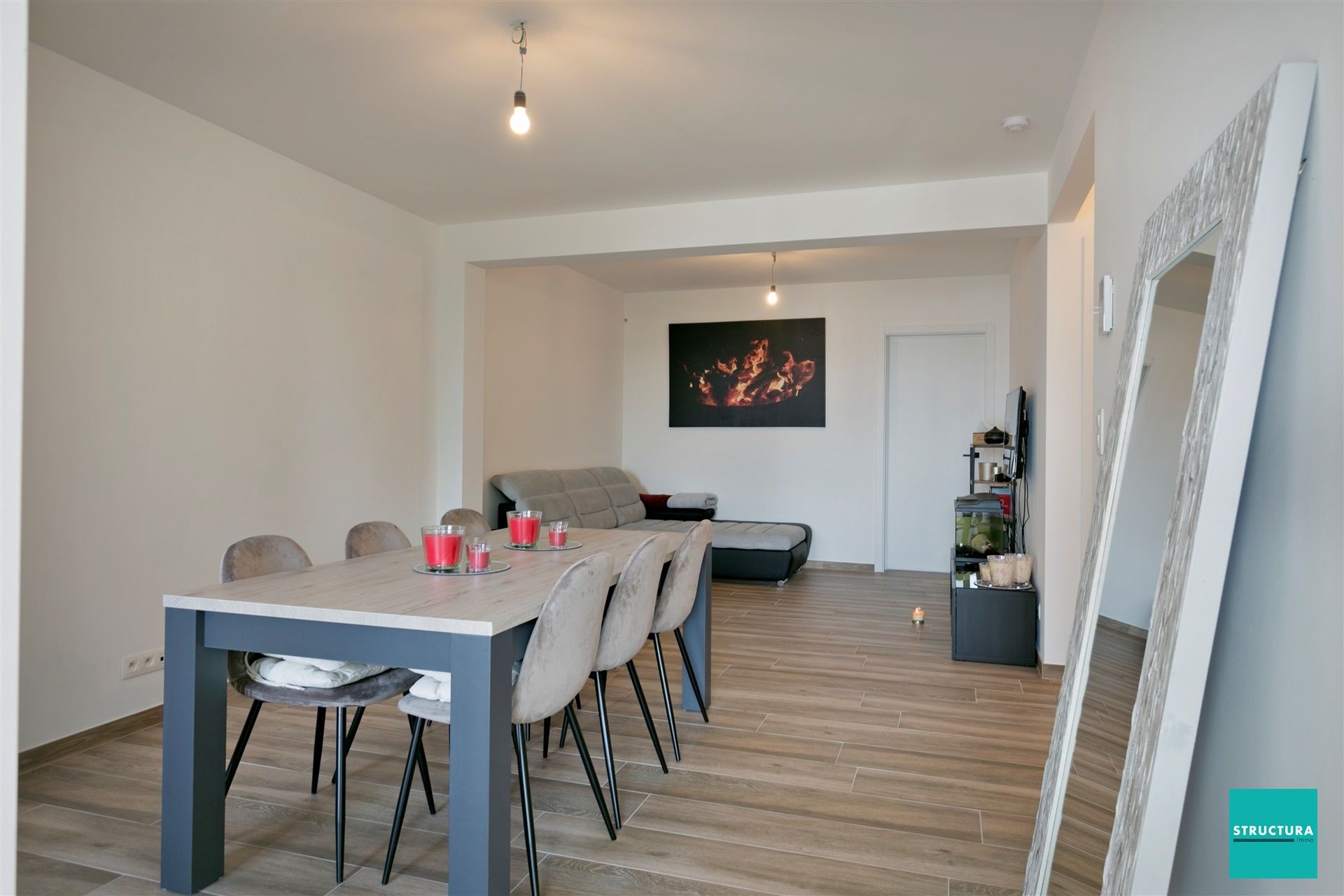  Appartement met terras en garage te huur nabij Merchtem centrum foto 4