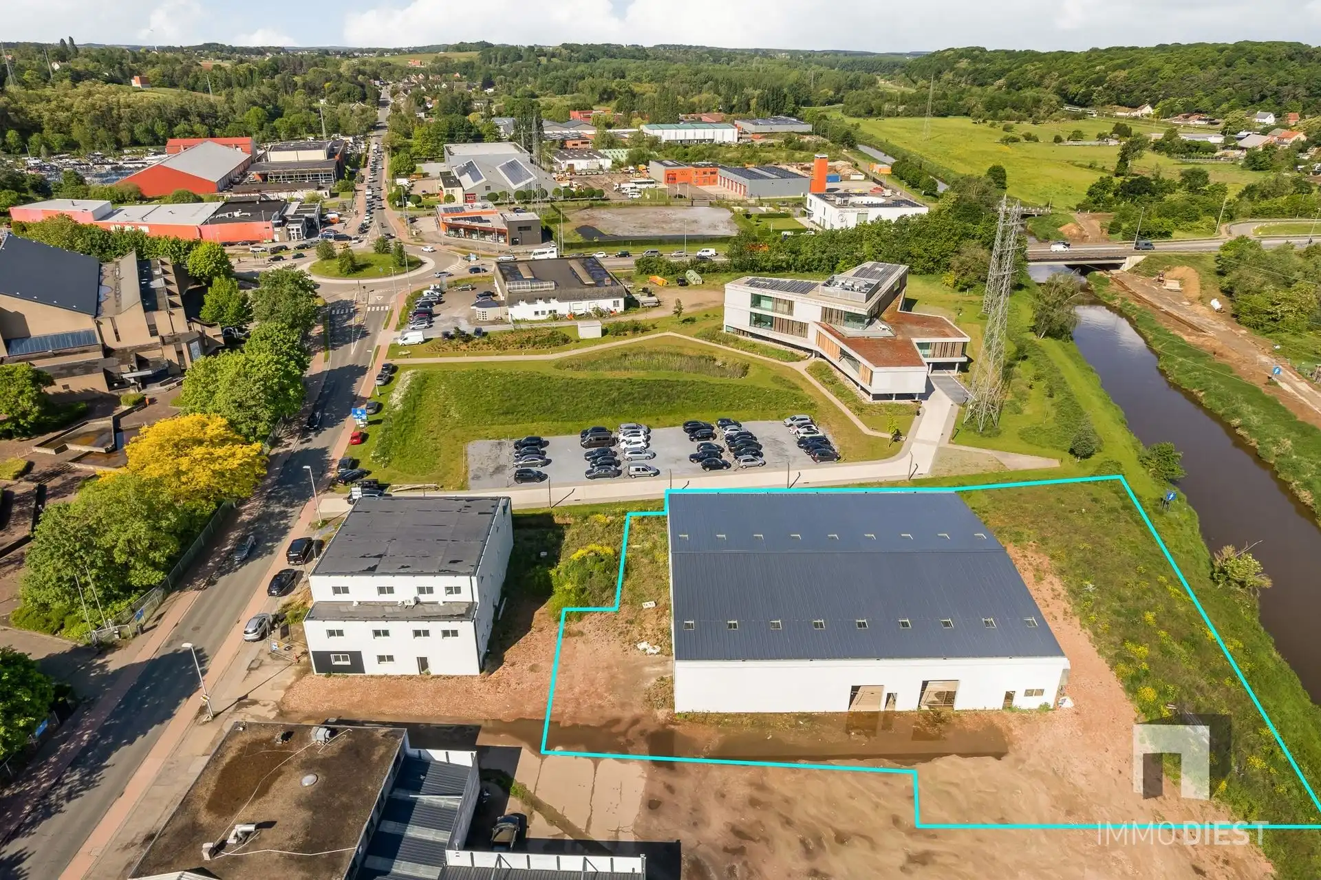 Nieuwbouw loods in KMO-zone Diest foto 25