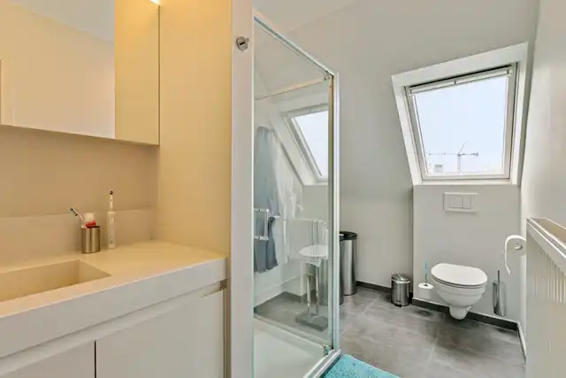 Exclusief duplex-appartement met 3-slk en riant terras op gegeerde ligging aan de Visserij foto 31
