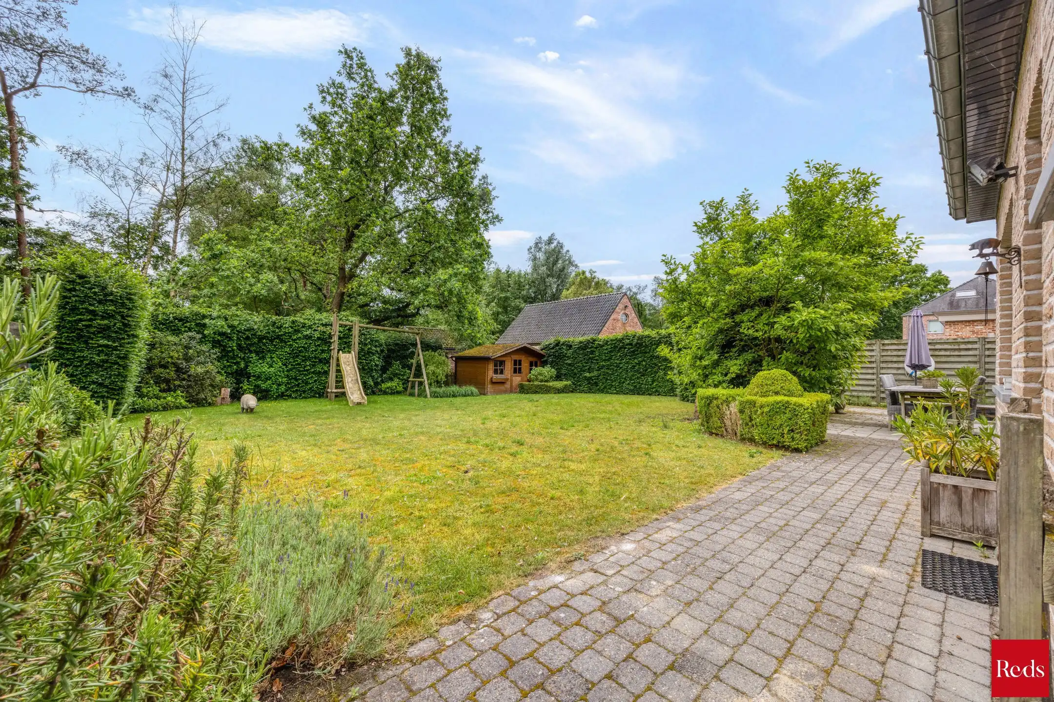 Vrijstaande woning met zuidtuin in het groen van Zoersel foto 18