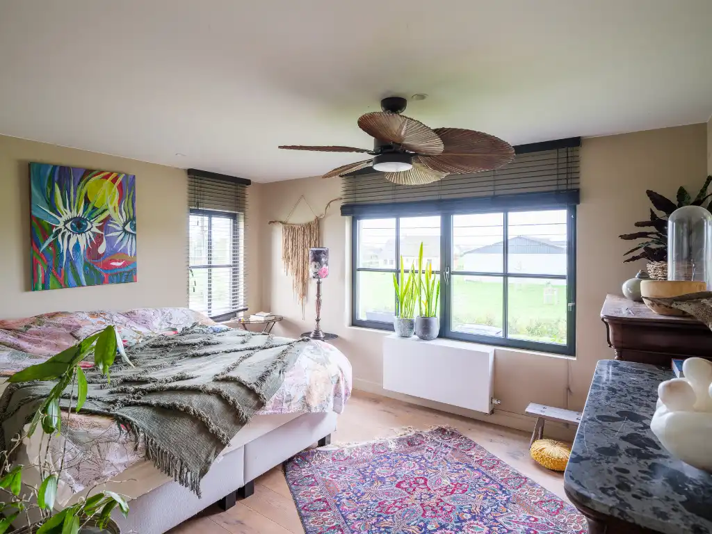 Instapklare woning met EPC A en panoramisch uitzicht op de velden in Ursel foto 14