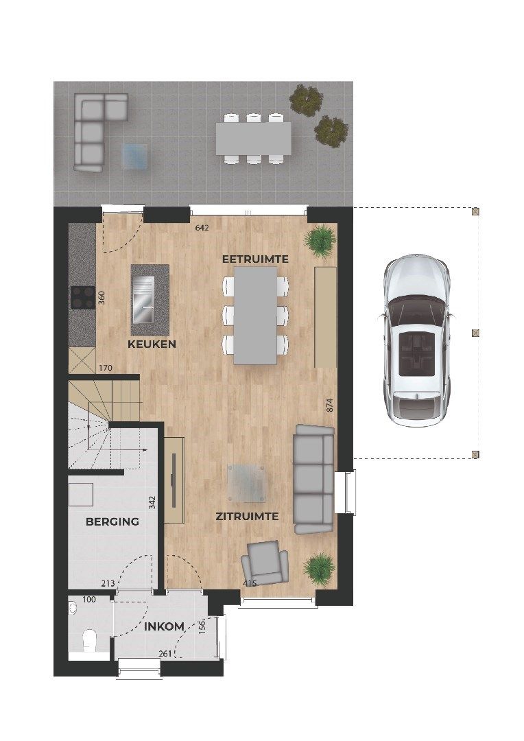 Halfvrijstaande BEN-woning in landelijke stijl op 3 a 71 ca. foto 3