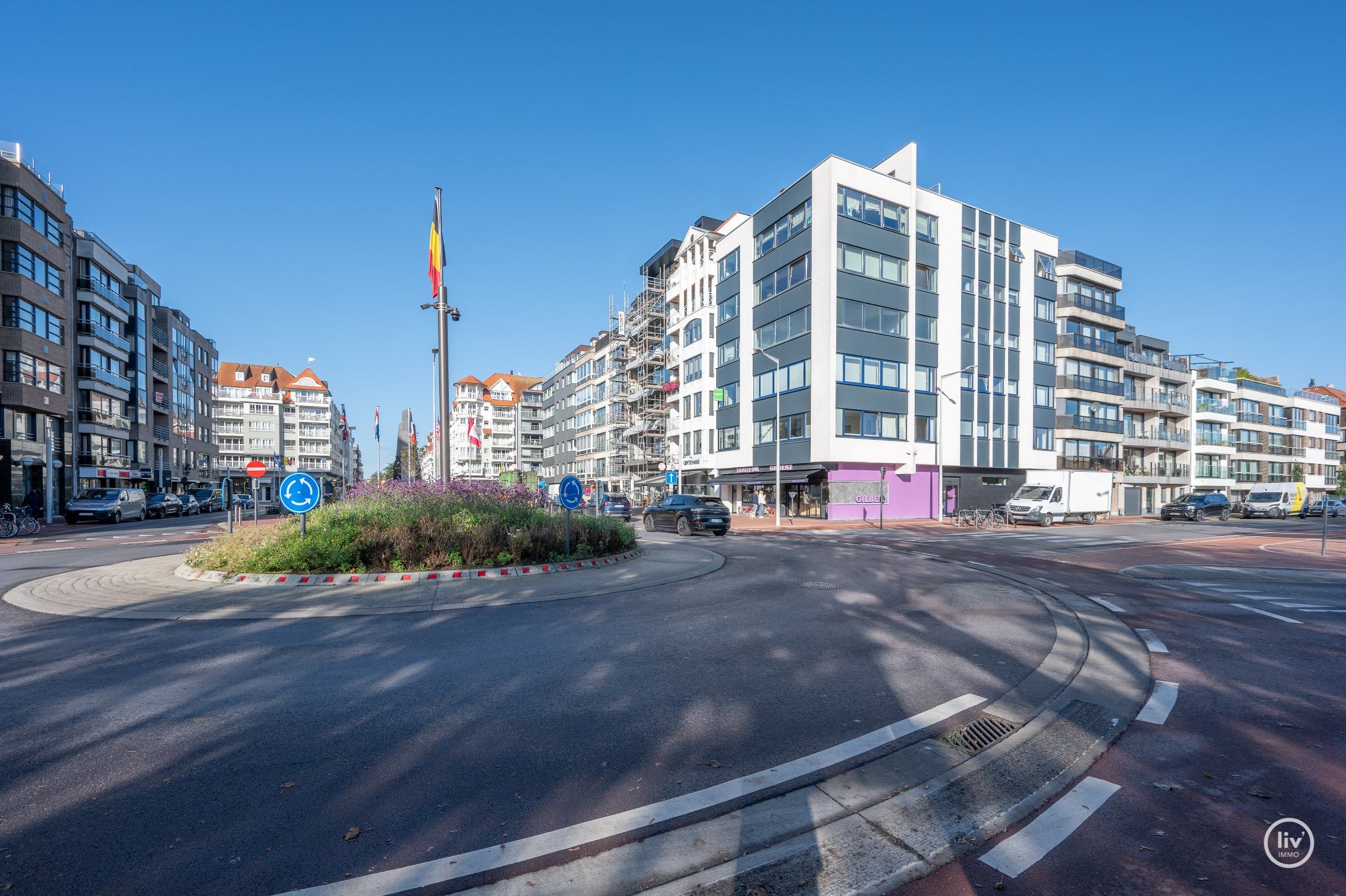 Aangenaam appartement met mooie gevelbreedte en open zicht over de villas in Knokke.  foto 20