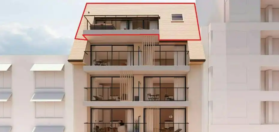 Penthouse appartement te centrum Middelkerke! foto 8
