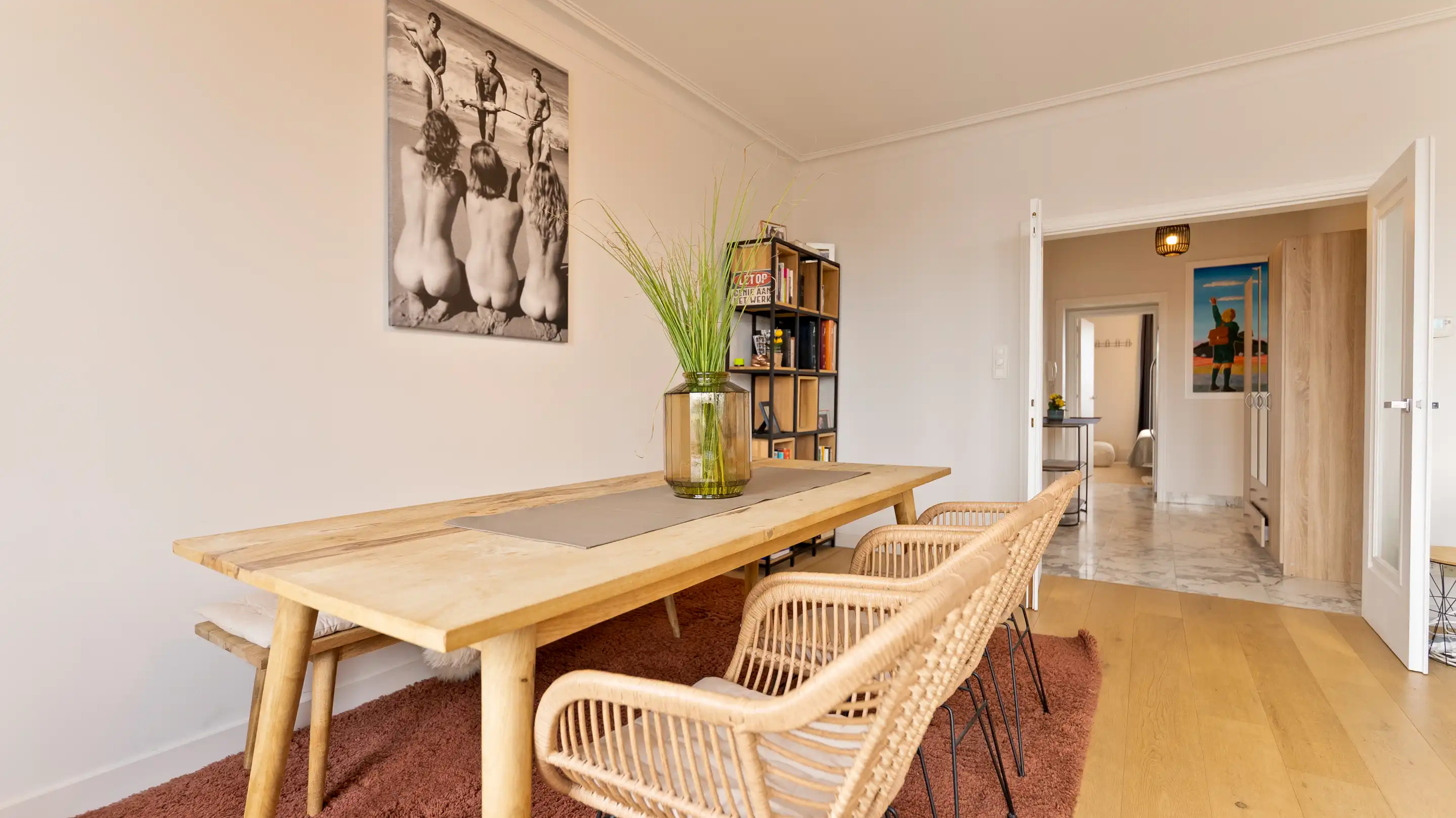 Karaktervol appartement met panoramisch zicht in hartje Kortrijk met garage foto 8