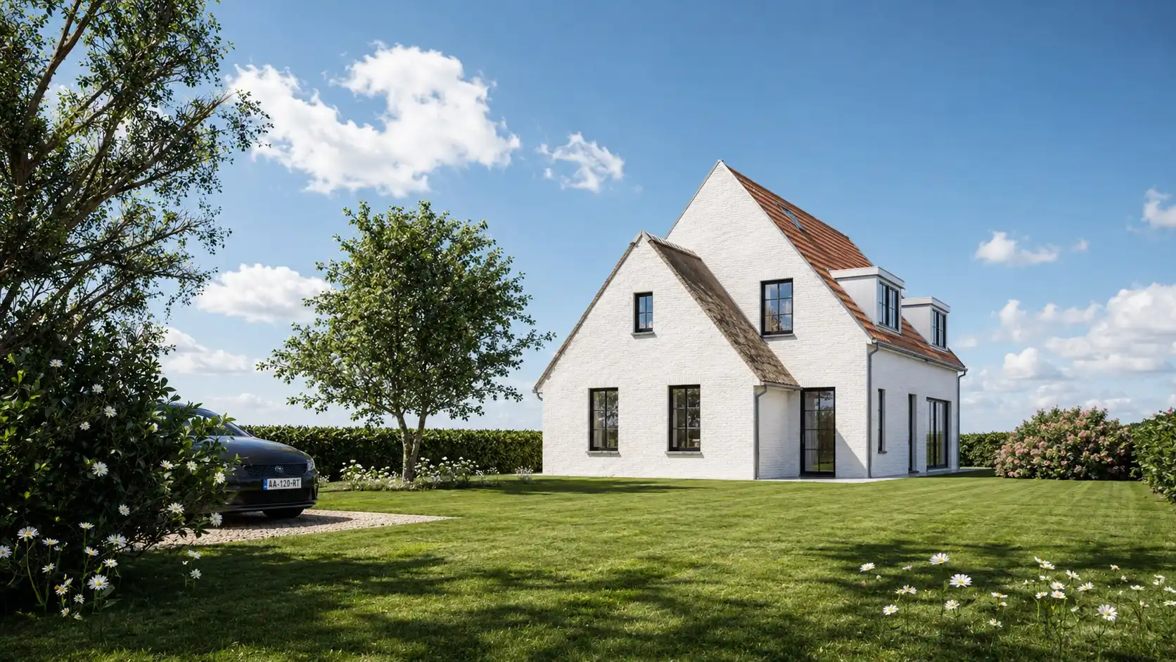 Ruim perceel van 1064 m² in residentiële wijk bestemd voor open bebouwing te Oostduinkerke (Koksijde). foto 4