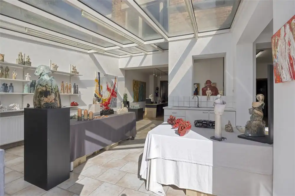 Uniek herenhuis met atelier en ruime bewoonbare oppervlakte in hartje Tongeren foto 9