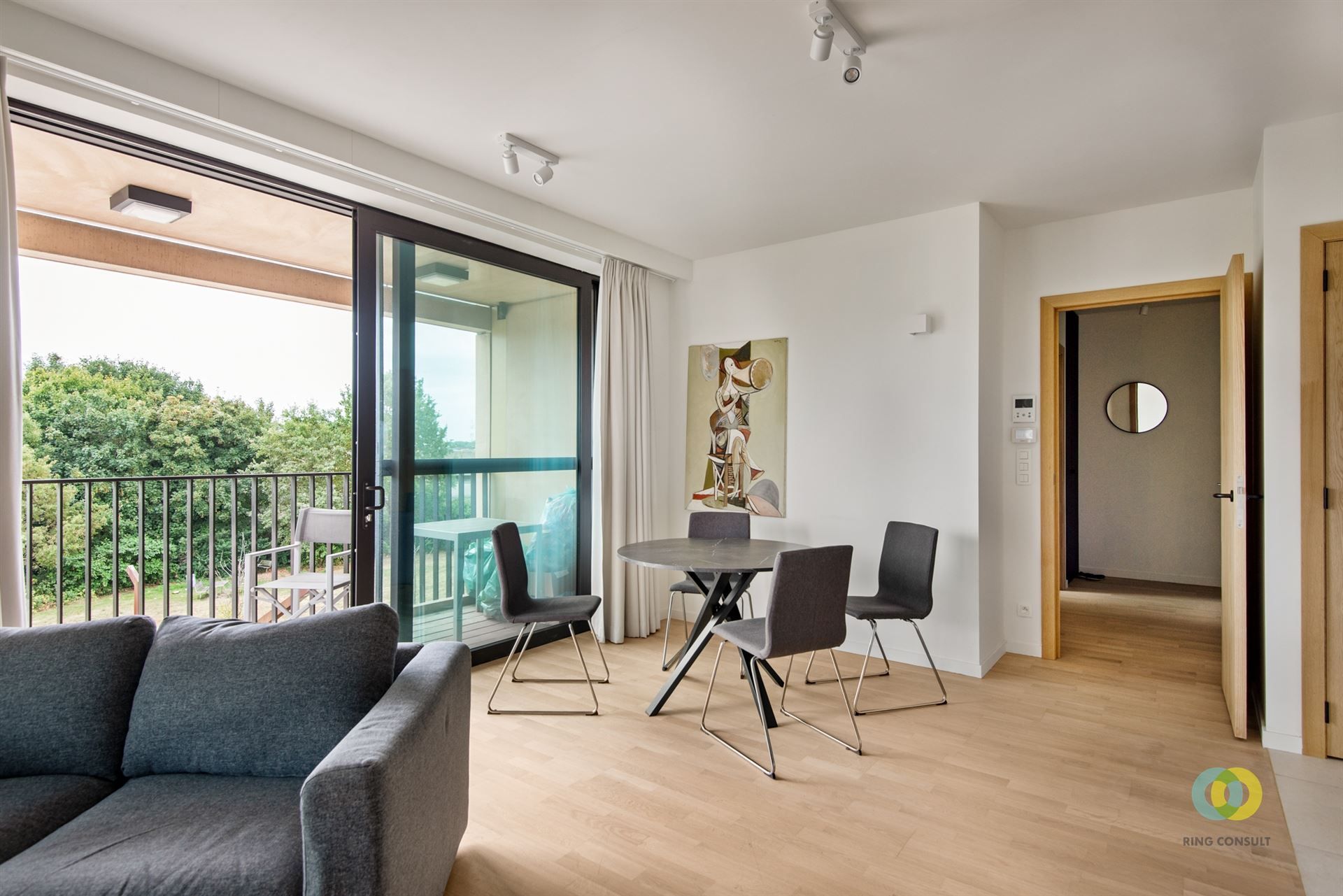 Nieuwbouw appartement met een slaapkamer en terras foto 3