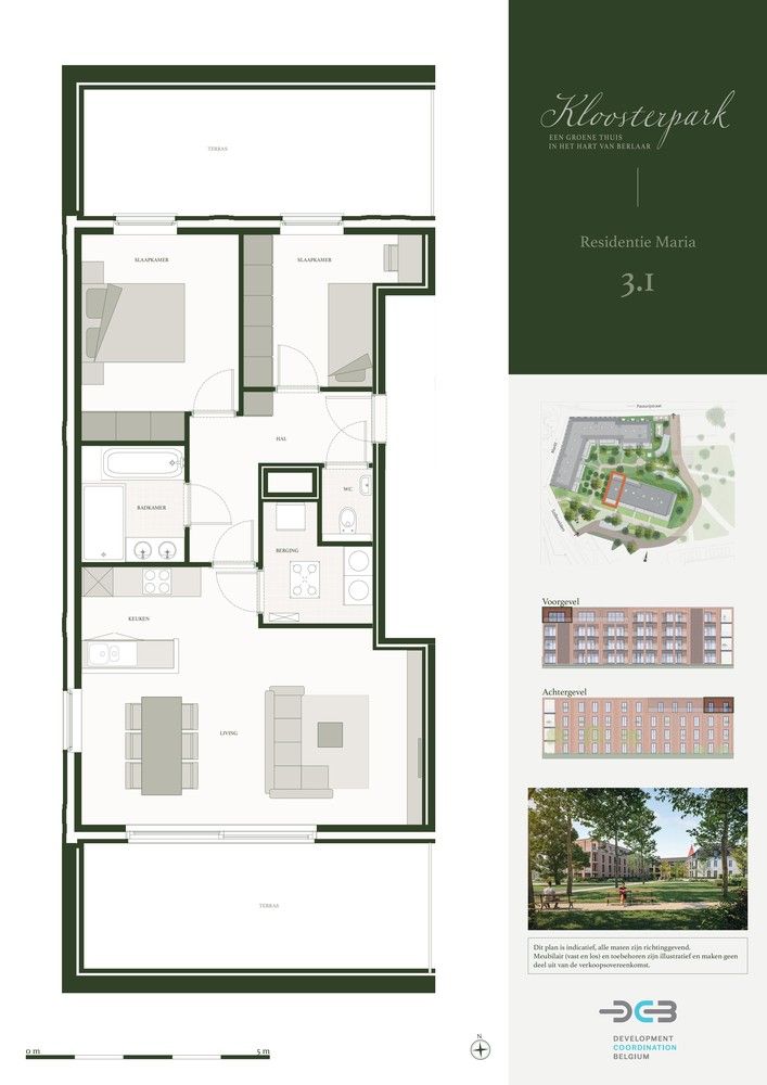 Residentie Maria | 3 SLKS | 145 m² | terras 78 m² foto {{pictureIndex}}