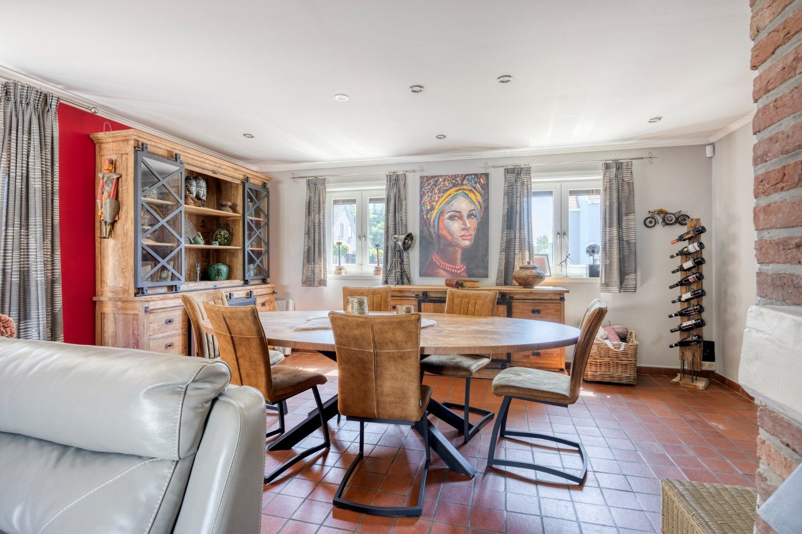 Instapklare woning met 3 slaapkamers en ruimte voor atelier / hobby !  foto 3