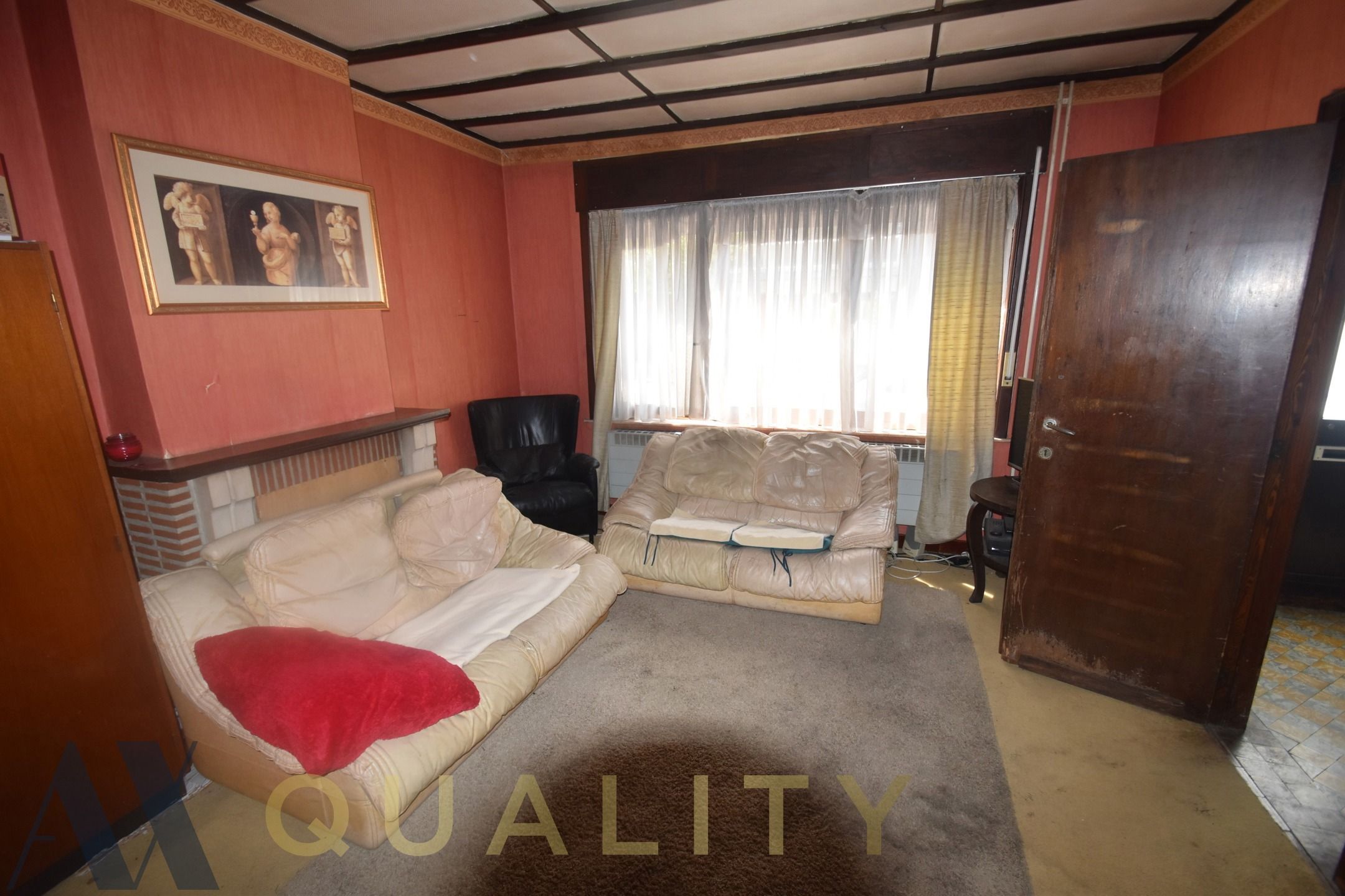 Nabij het centrum van Lebbeke gelegen te renov. rijwoning of bouwgrond op een terrein van 2 are 80 ca.  foto 4