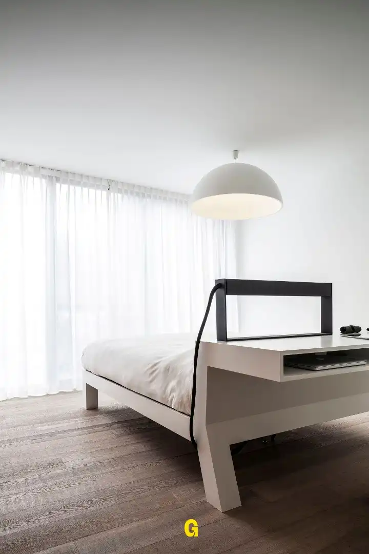 Uniek rolstoelvriendelijk en gemeubeld gelijkvloers appartement met terras dankzij hoogstaande architectuur  foto 12