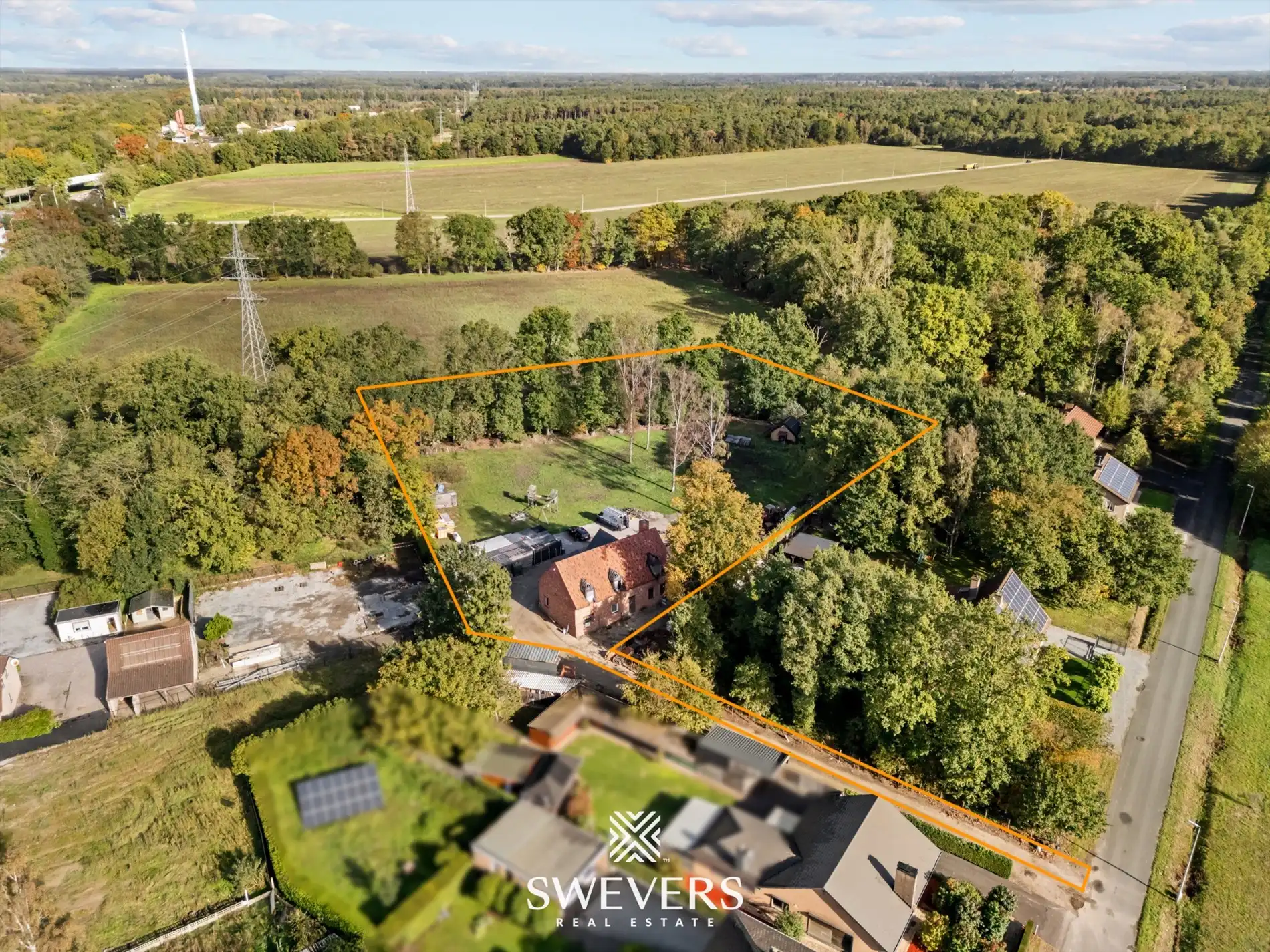 Landelijke nieuwbouw-villa (casco) op een uitzonderlijk perceel van 45a70 in Helchteren foto 32