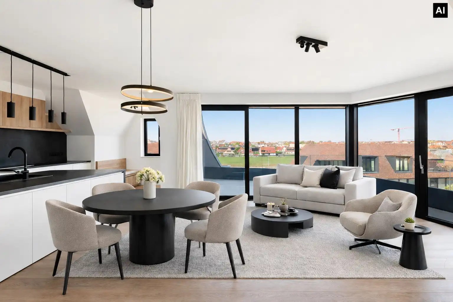 Penthouse met ruim terras te koop in Residentie Meerzicht foto 5