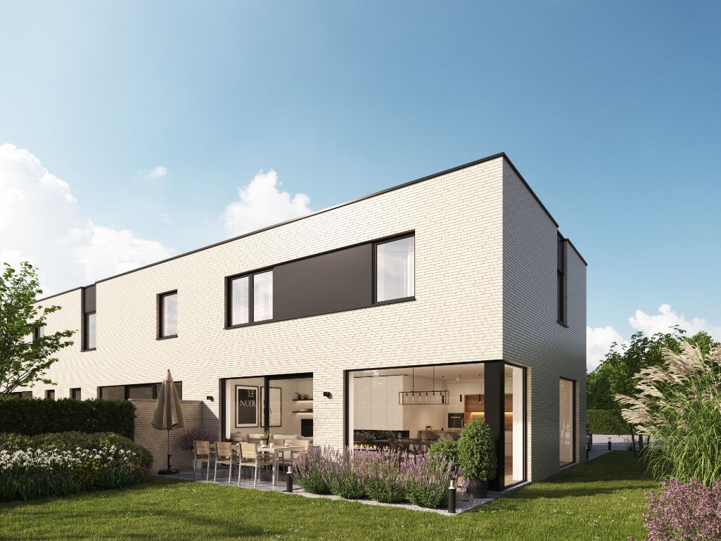 Moderne nieuw te bouwen half open bebouwing foto 3