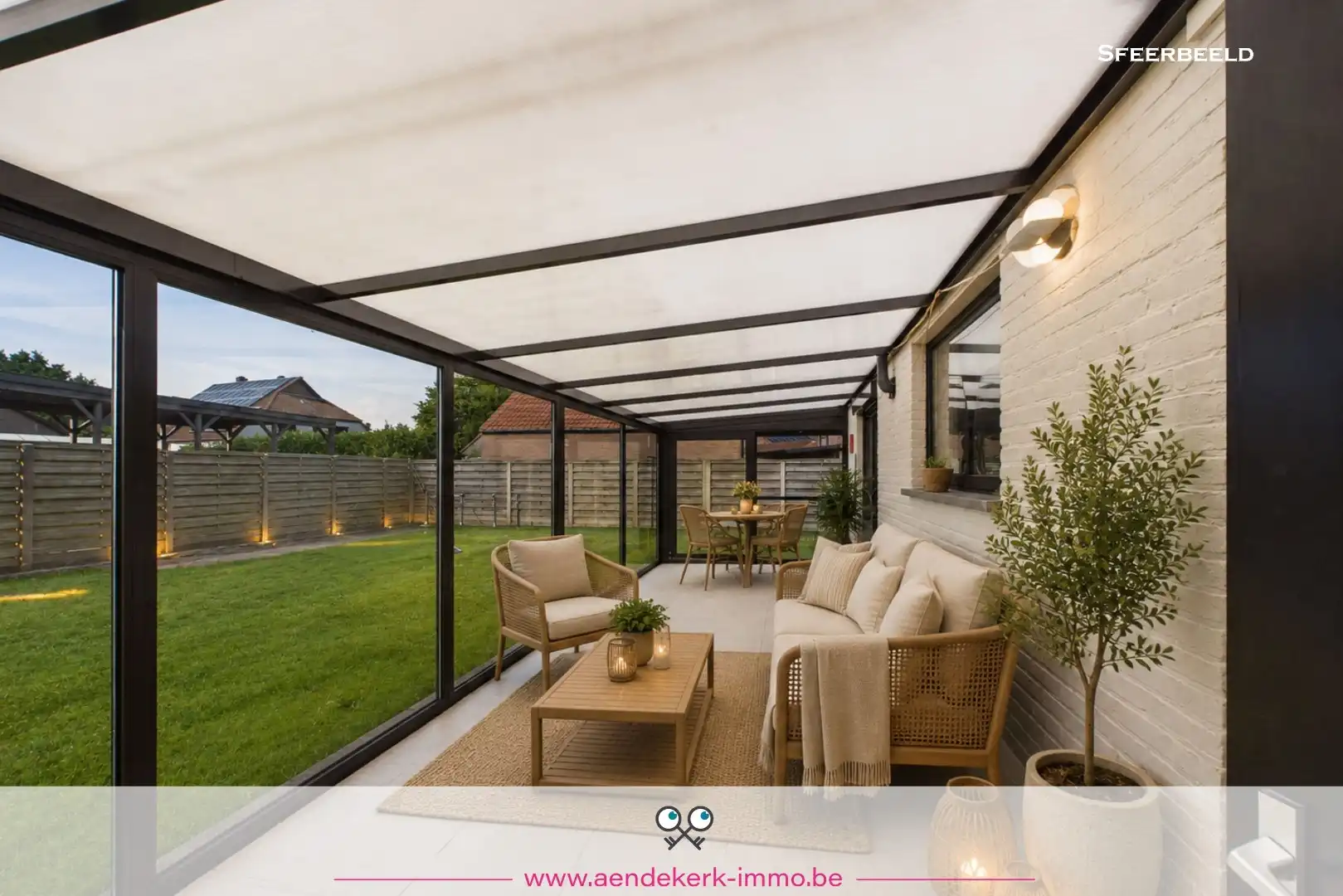 Vrijstaande woning met tuin en carport in Neeroeteren  foto 16