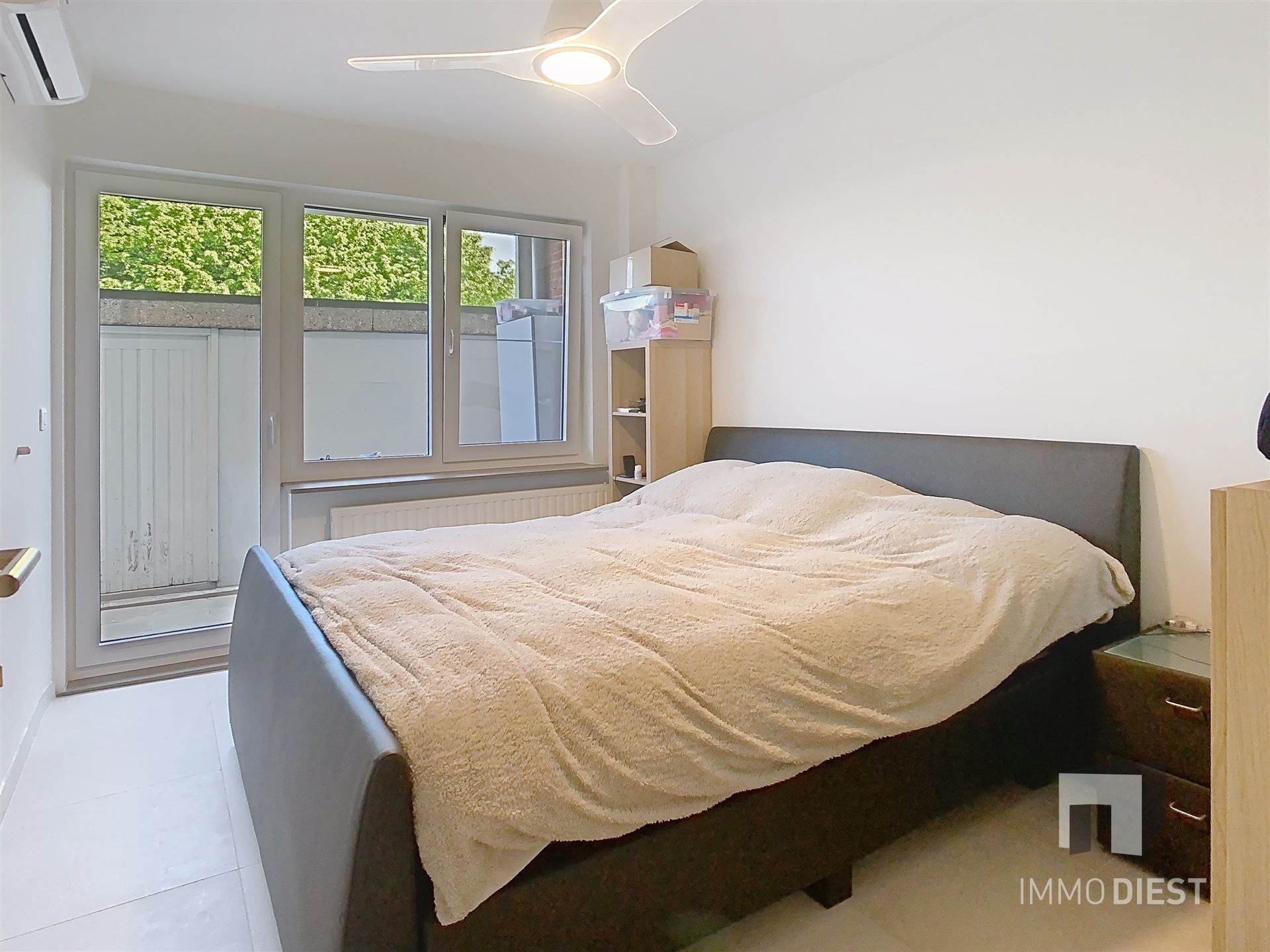 Gelijkvloers appartement met 2 slaapk en garagebox foto 9