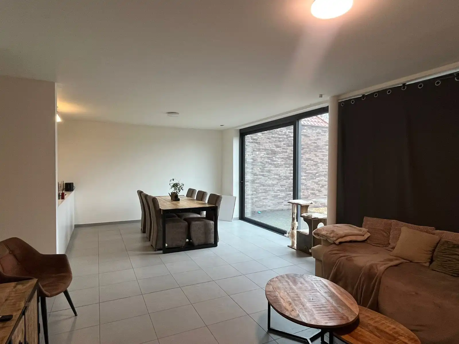 TE HUUR: Energiezuinig gelijkvloers appartement met groot terras in centrum Olsene (EPC A) foto 4