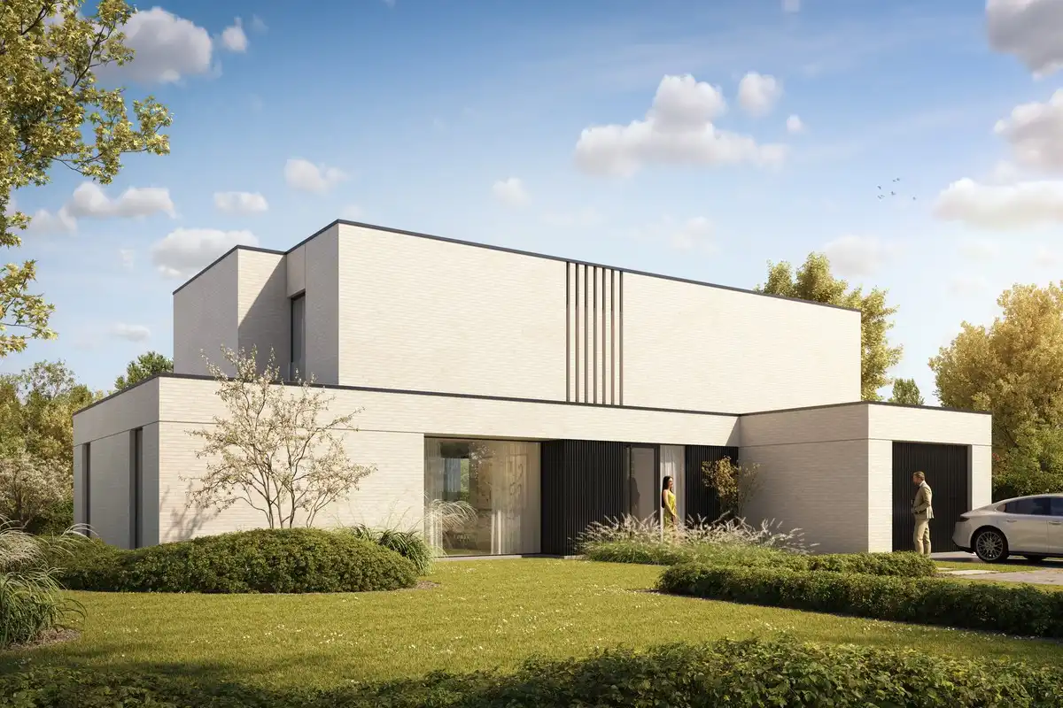 Exclusieve nieuwbouwvilla te koop – toplocatie vlakbij het Sterrebos in Roeselare foto {{pictureIndex}}
