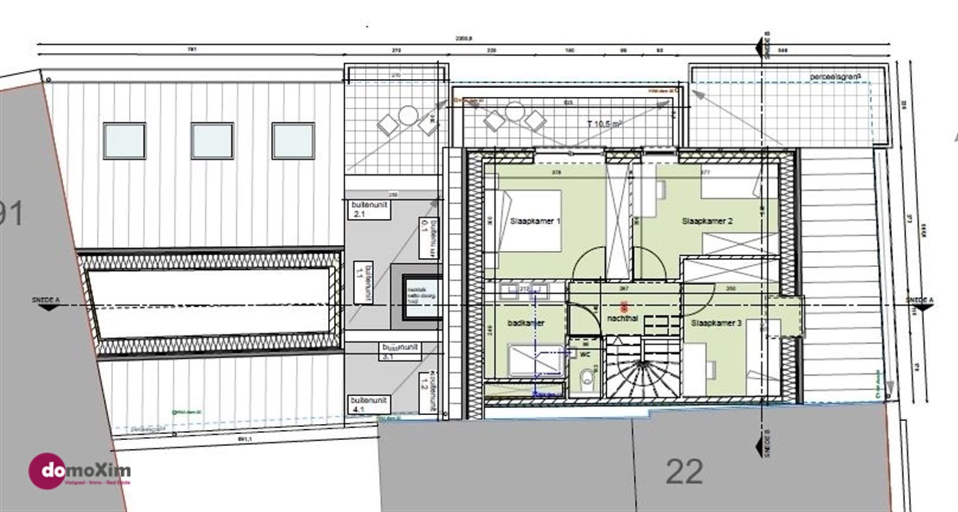 Vergund nieuwbouwproject met 6 units in de binnenstad van Diest!  foto 13