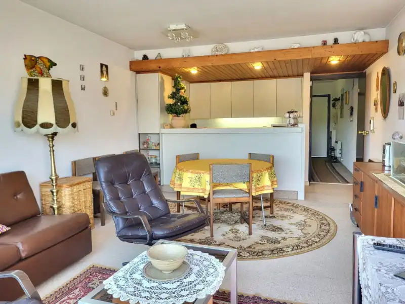 Lichtrijke studio met terras en slaaphoek te koop foto 3