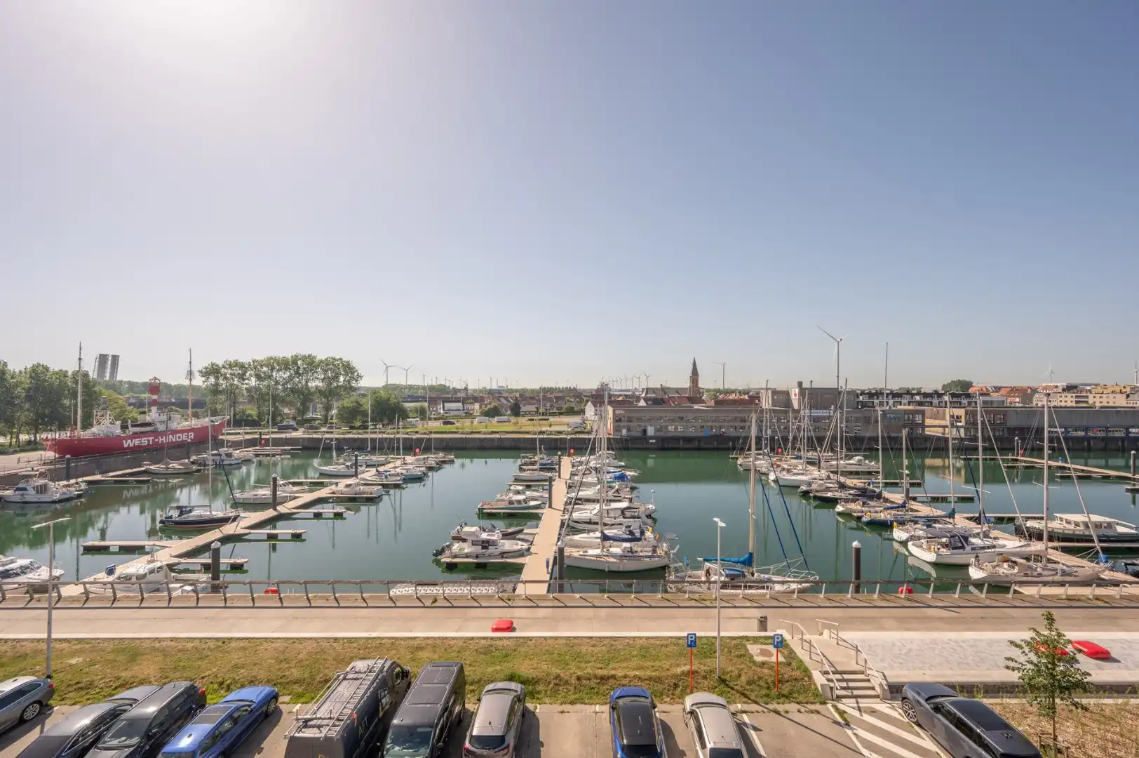 Hoofdfoto van de publicatie: Appartement met zicht op de jachthaven van Zeebrugge